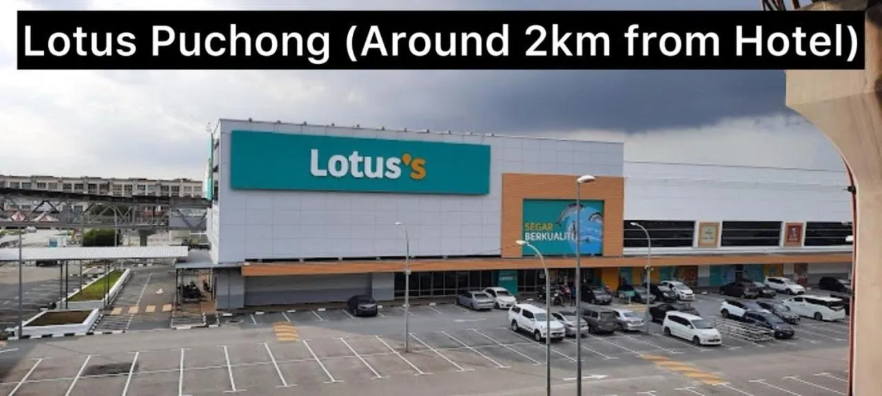 Location in Hotel Vevo Puchong Malaysia