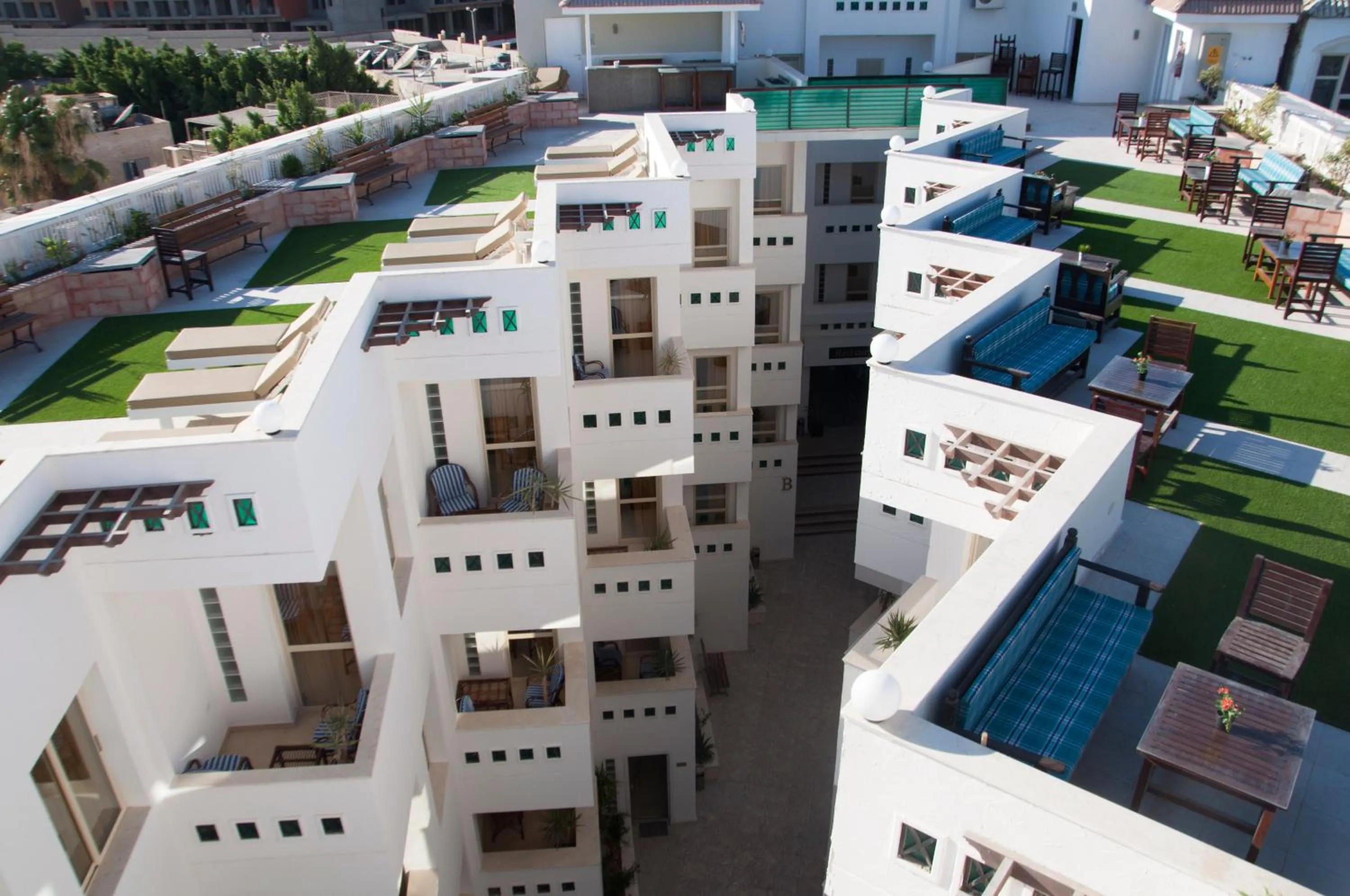 Bird's eye view in Elaria Hotel Hurgada