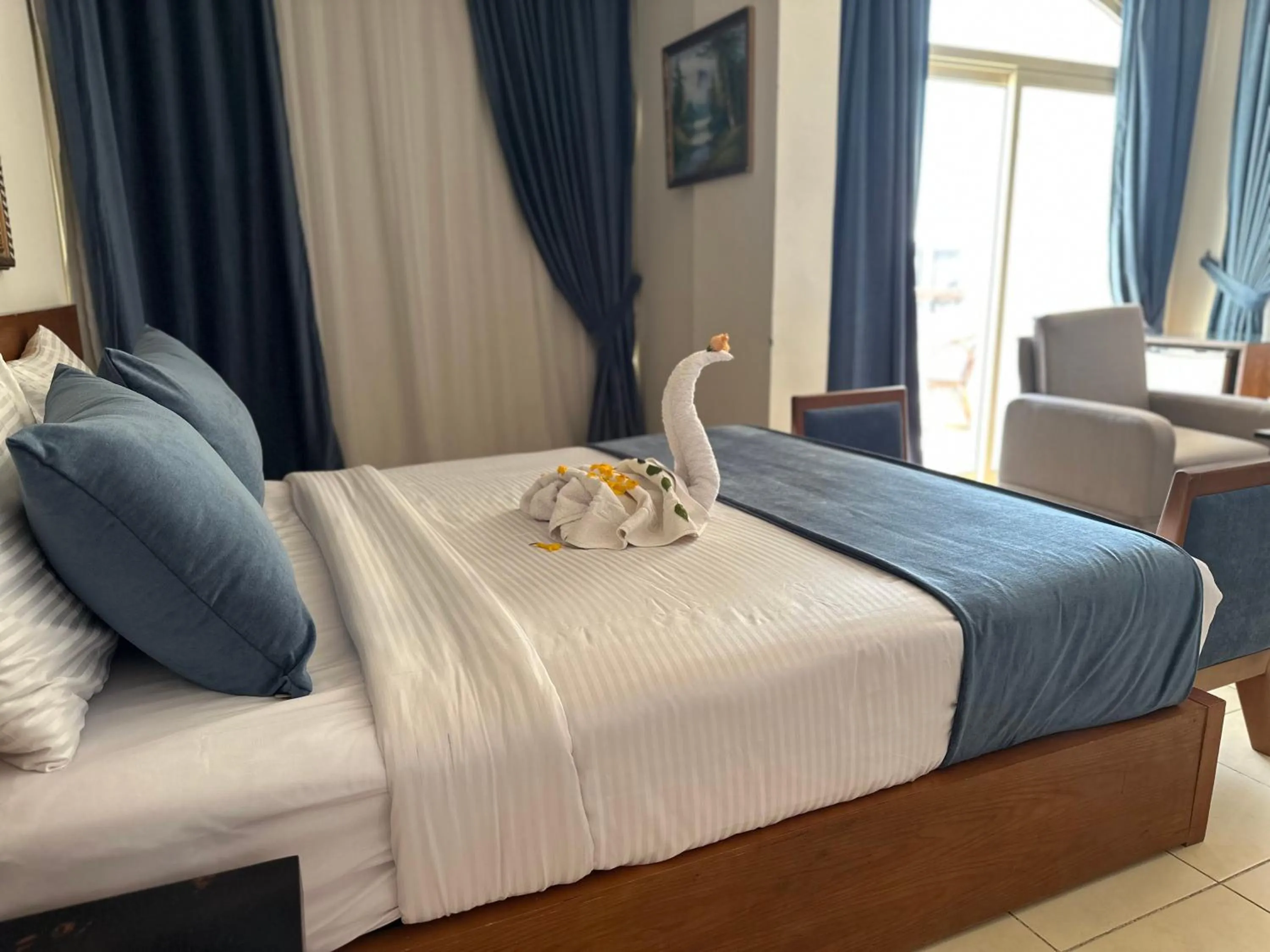 Bed in Elaria Hotel Hurgada