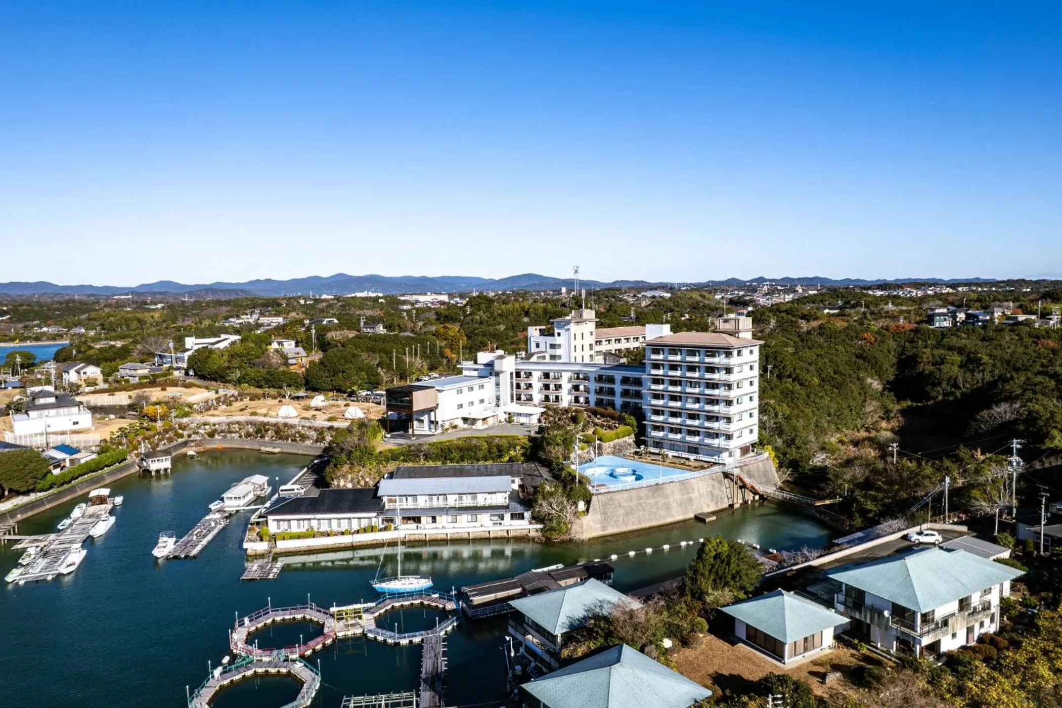 Property building in Ooedo Onsen Monogatari Premium Shima Saichoraku