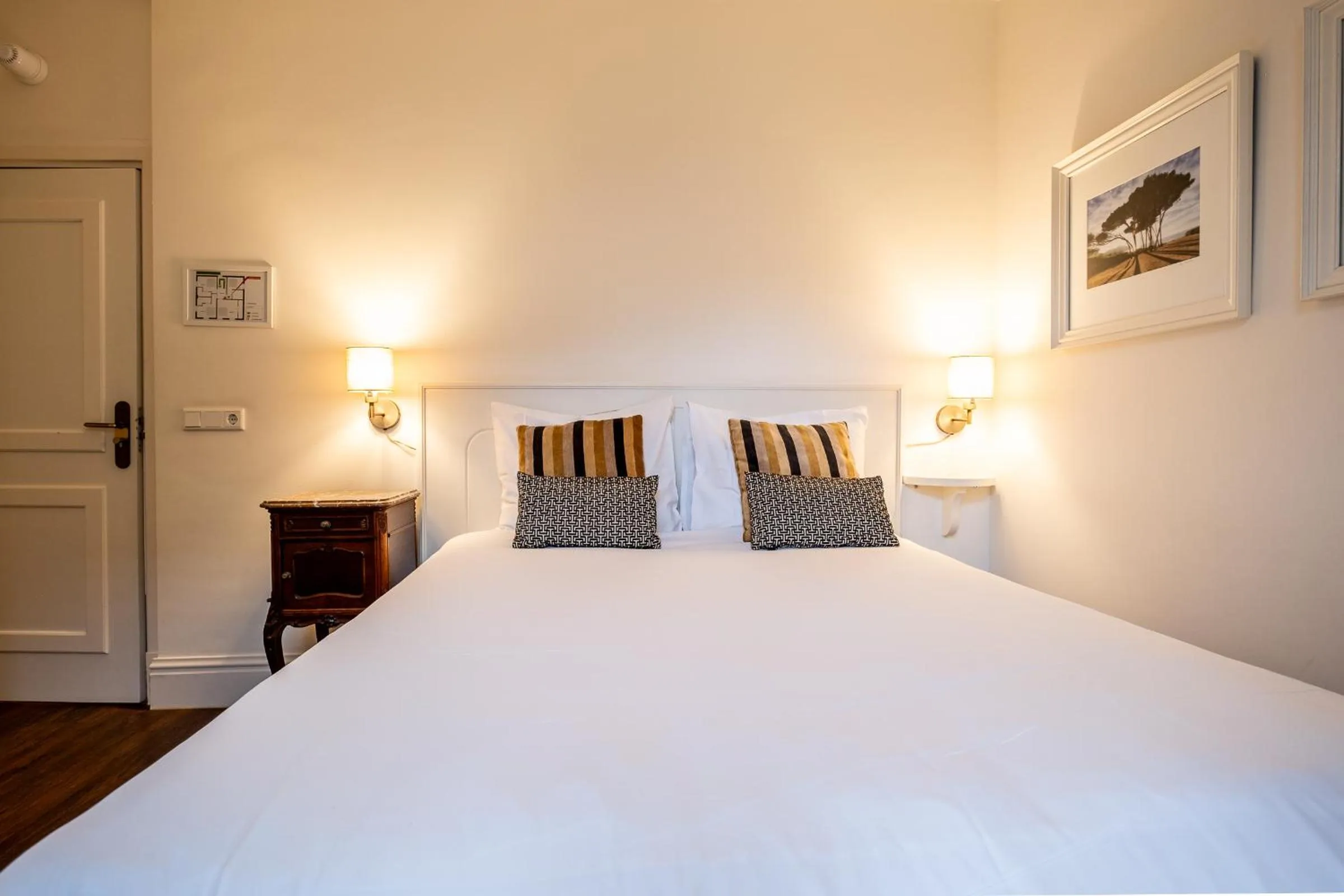 Bed in Hotel Restaurant Café Parkzicht