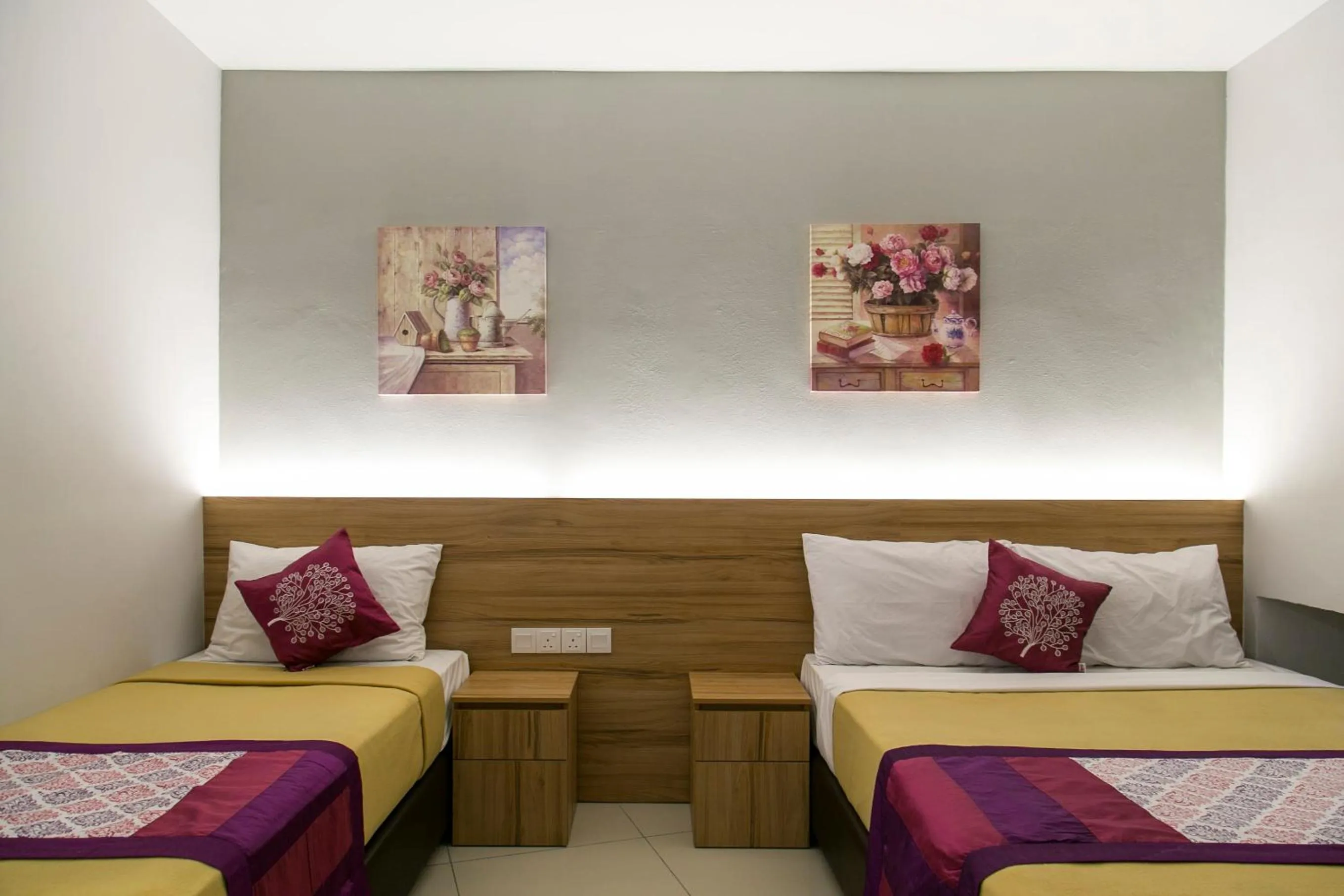 Bed in Lavana Hotel Batu Caves