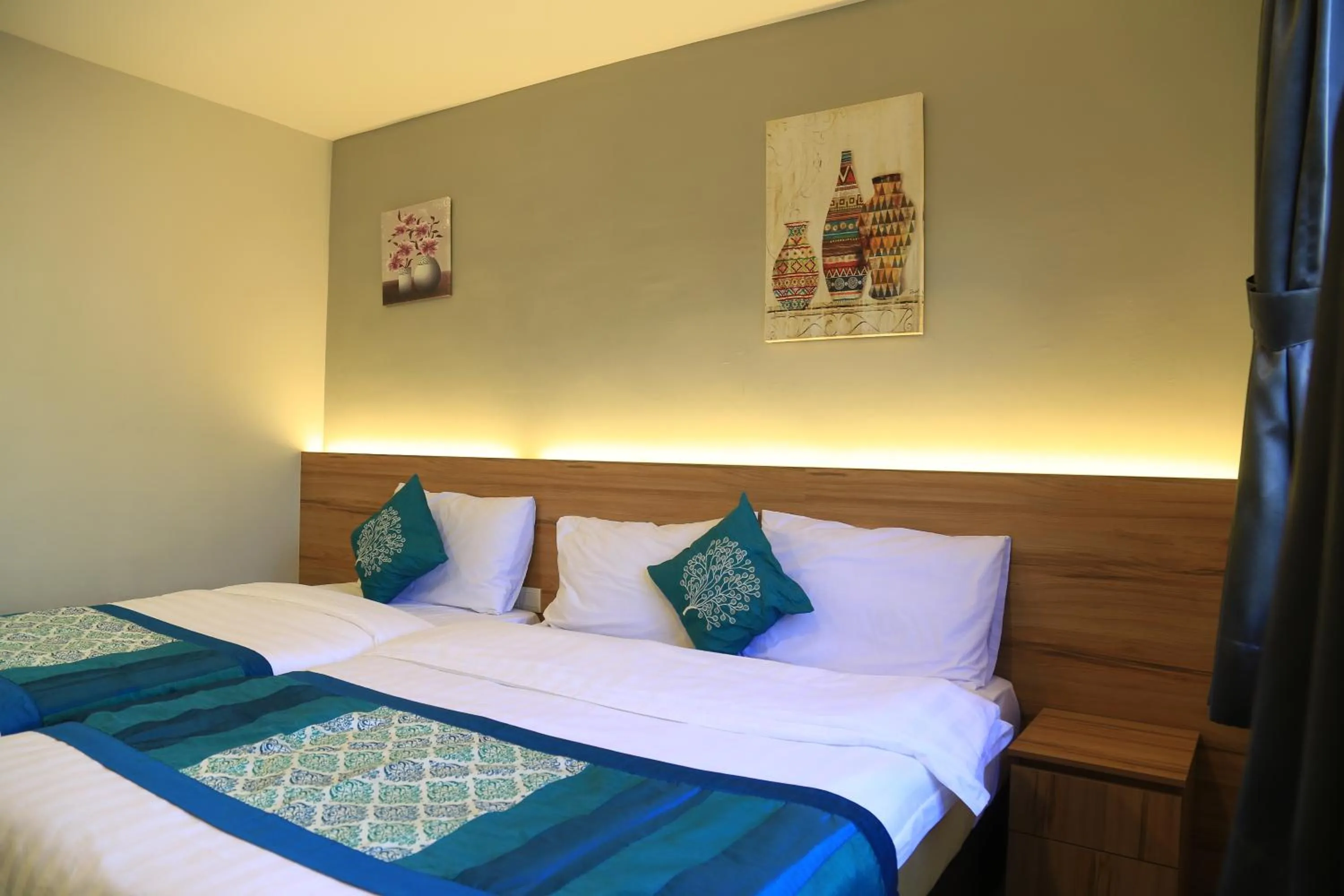 Bed in Lavana Hotel Batu Caves