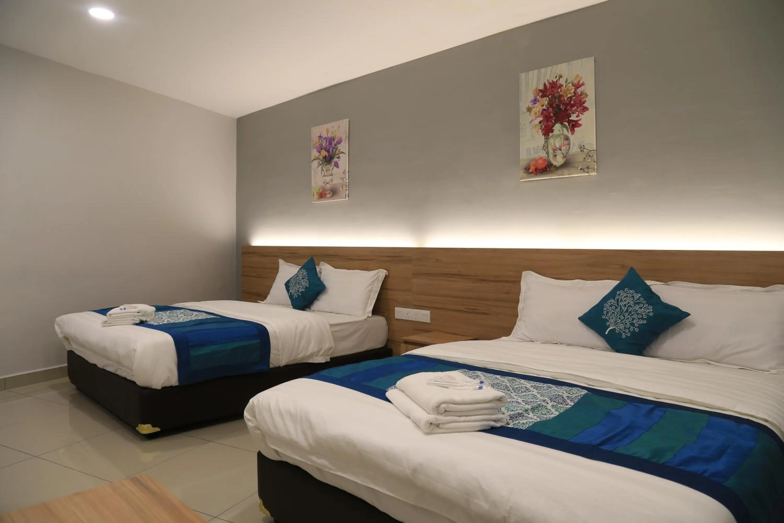 Bed in Lavana Hotel Batu Caves