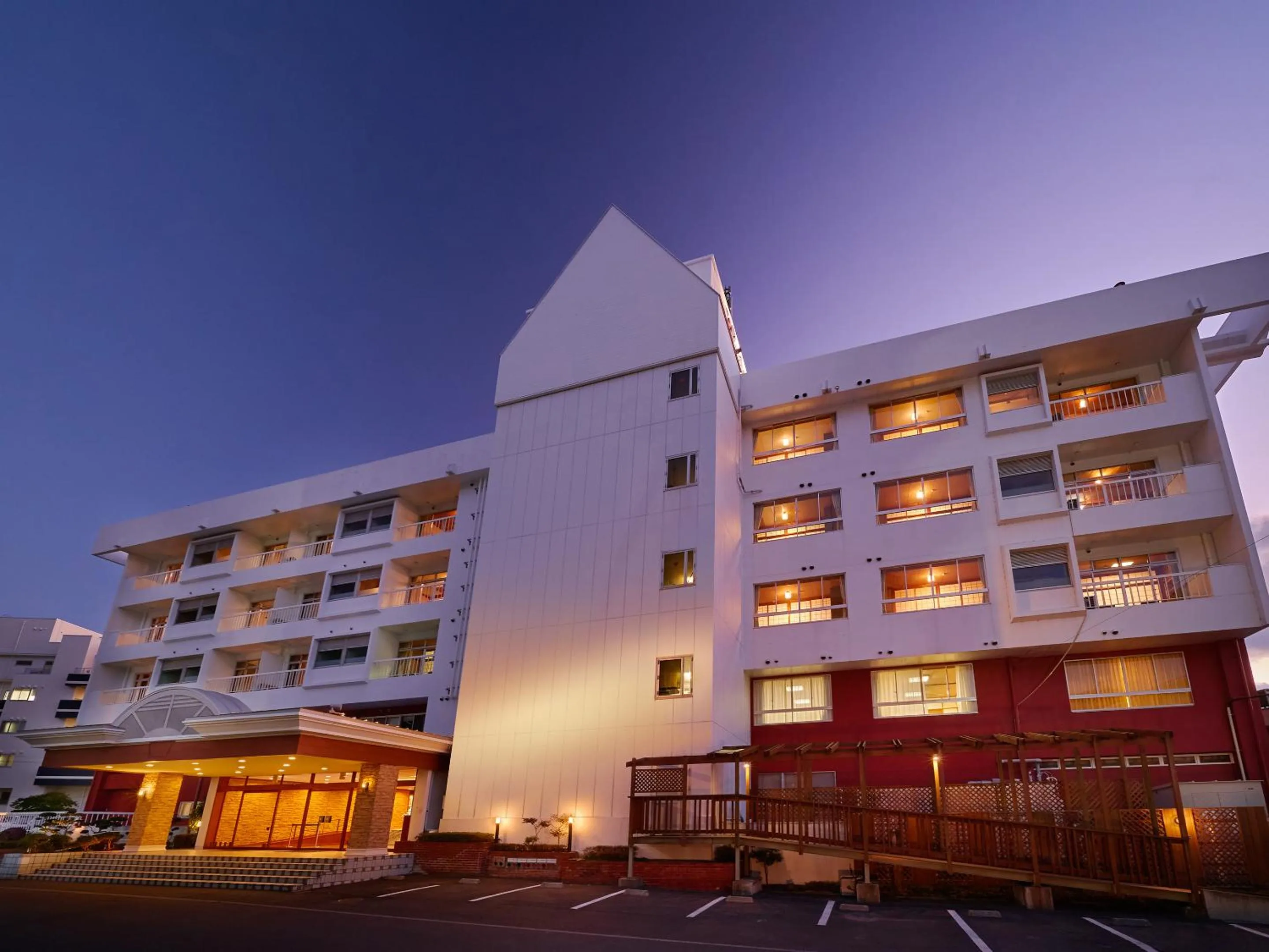 Property building in Ooedo Onsen Monogatari Dogo
