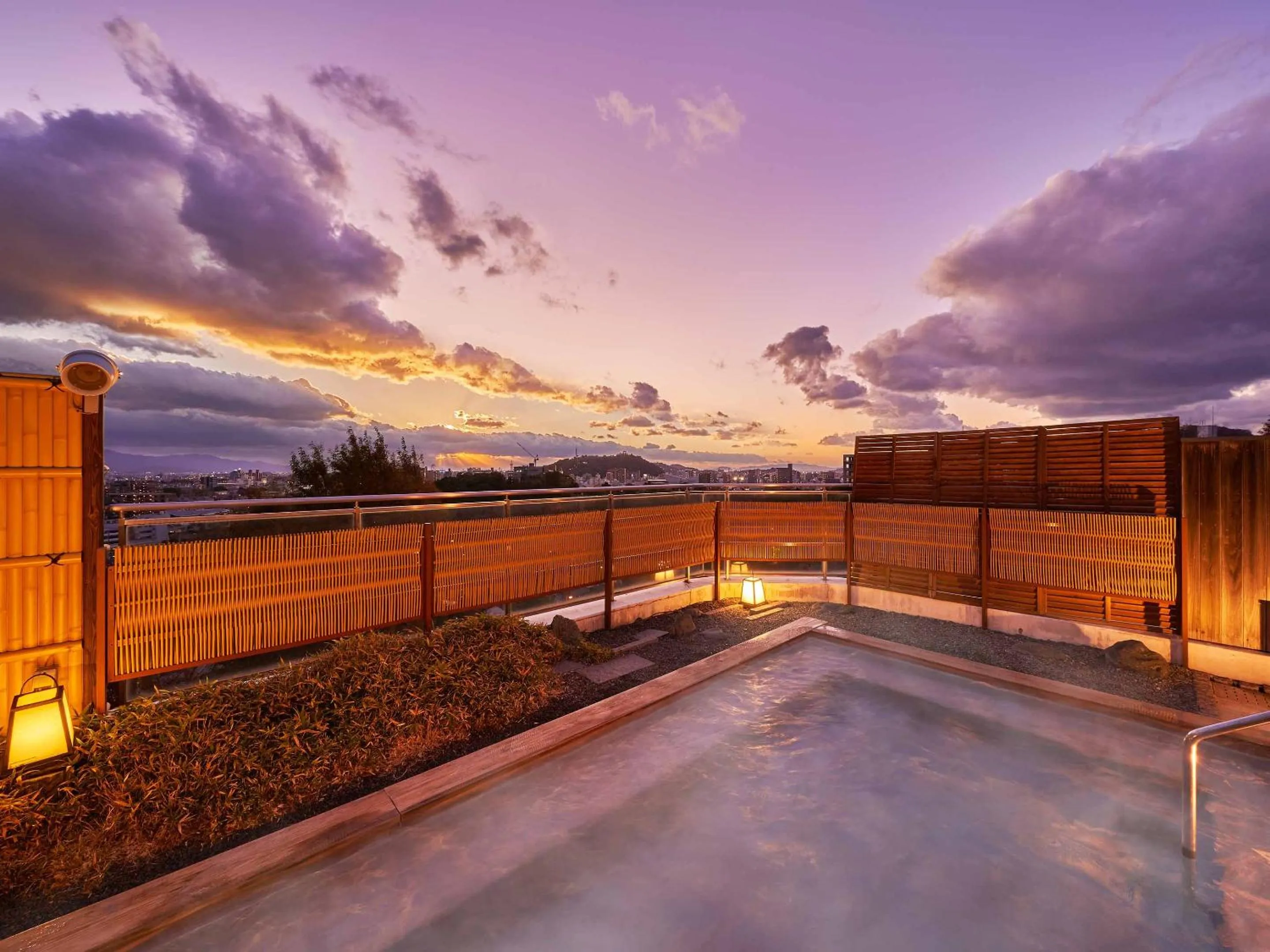 Open Air Bath in Yukai Resort Dogo Saichoraku