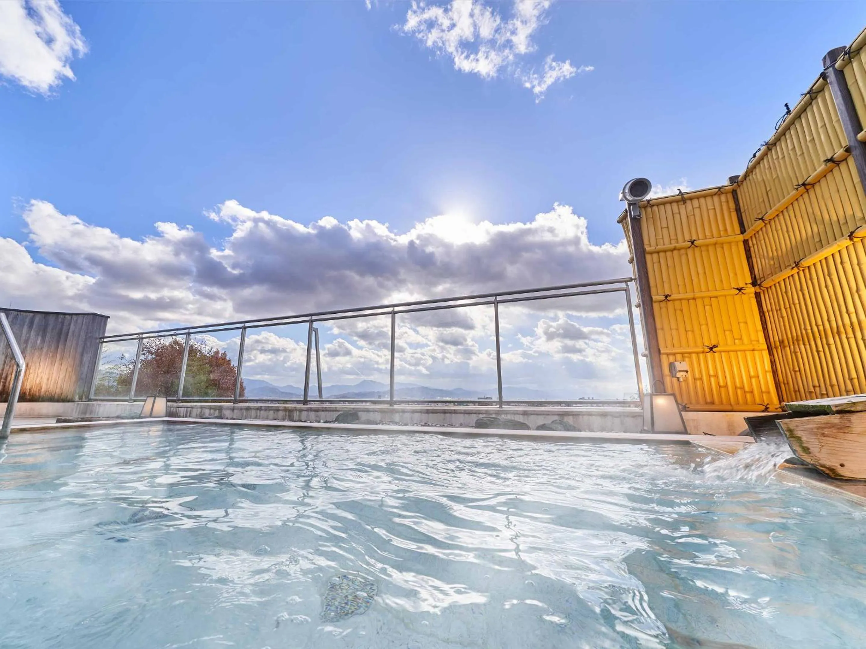 Open Air Bath in Ooedo Onsen Monogatari Dogo
