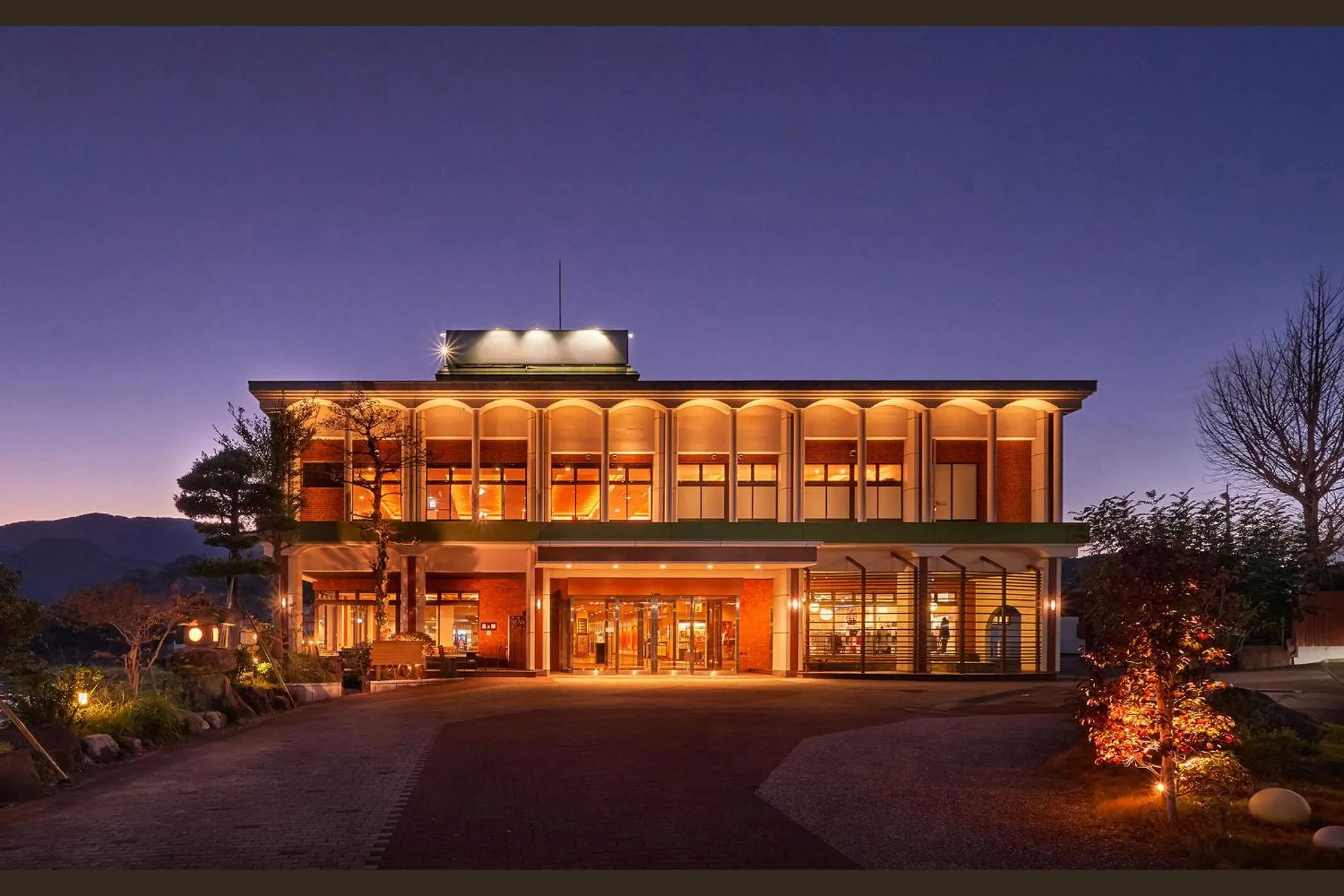 Property building in Ooedo Onsen Monogatari Ureshinokan