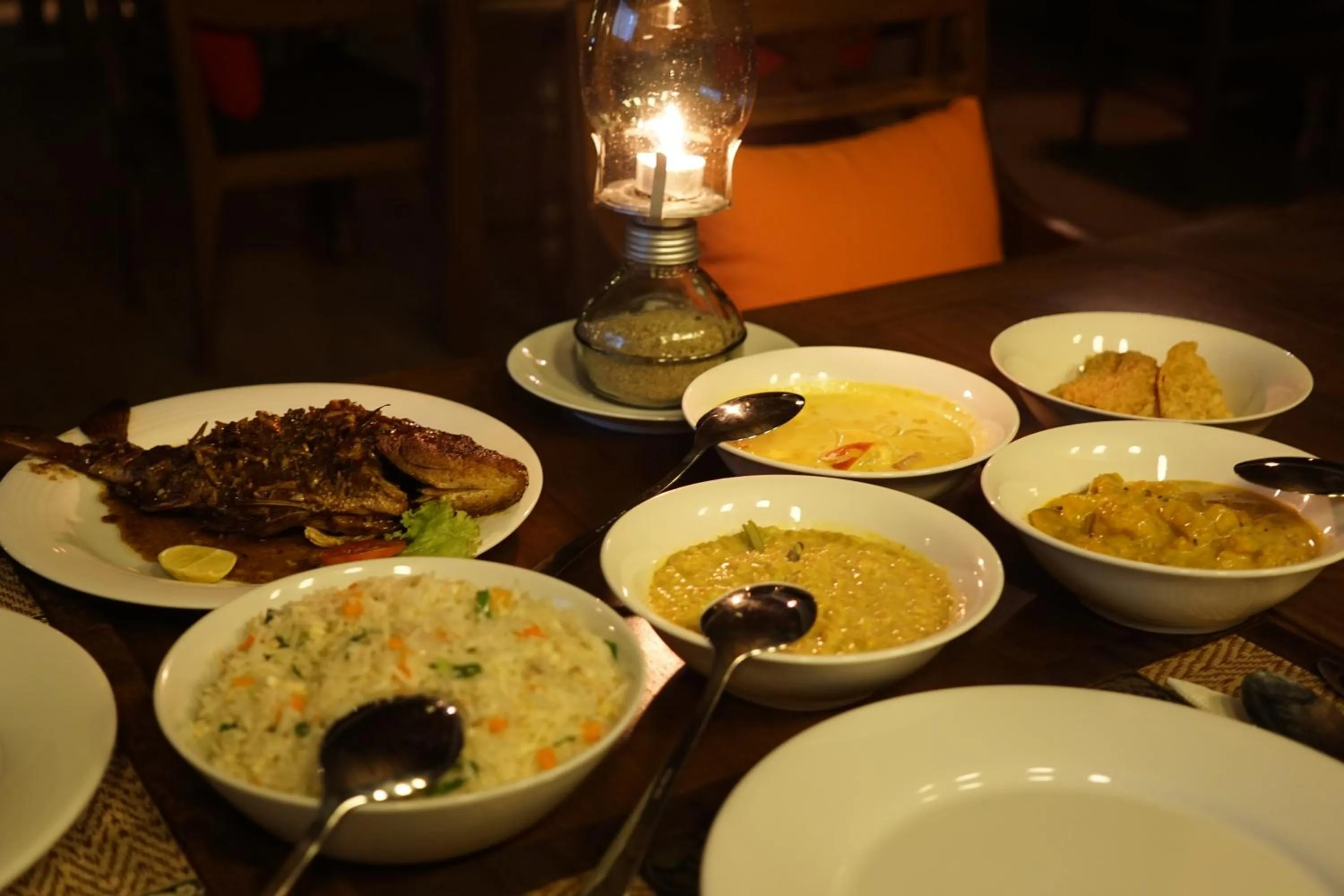 Food in Lanka Beach Boutique Bungalows & Grand Villa