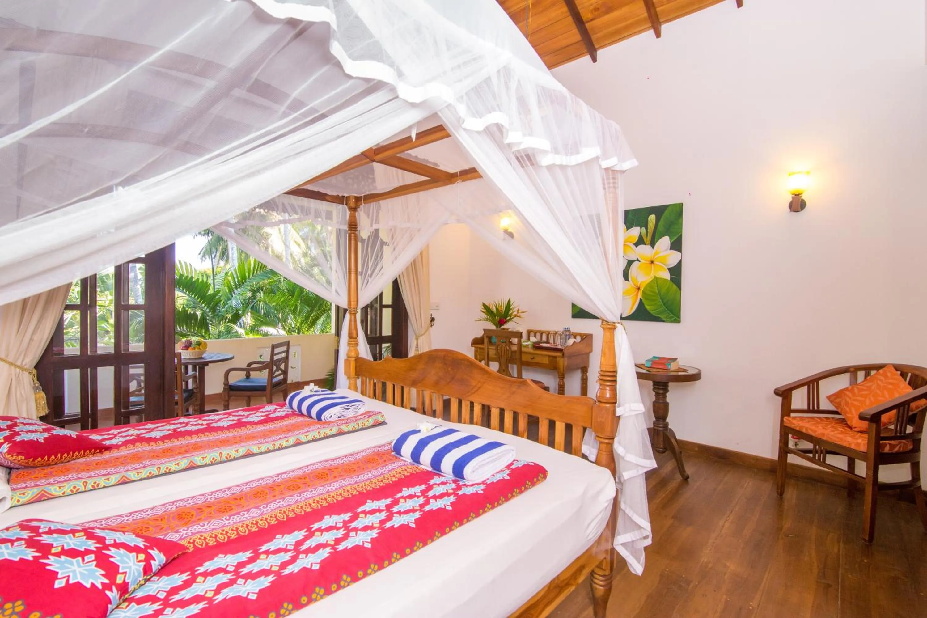 Photo of the whole room, Bed in Lanka Beach Boutique Bungalows & Grand Villa