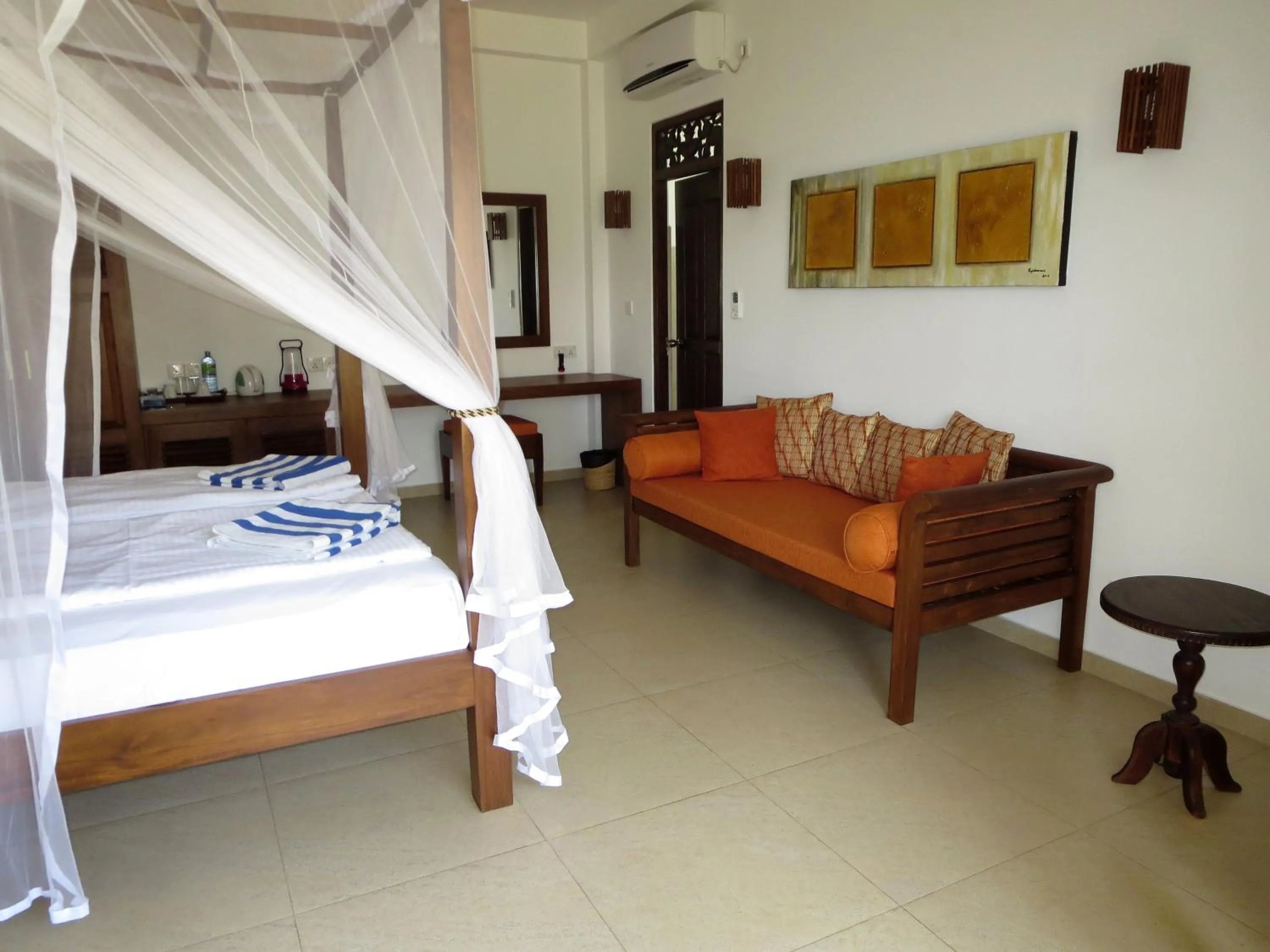 Photo of the whole room, Bed in Lanka Beach Boutique Bungalows & Grand Villa
