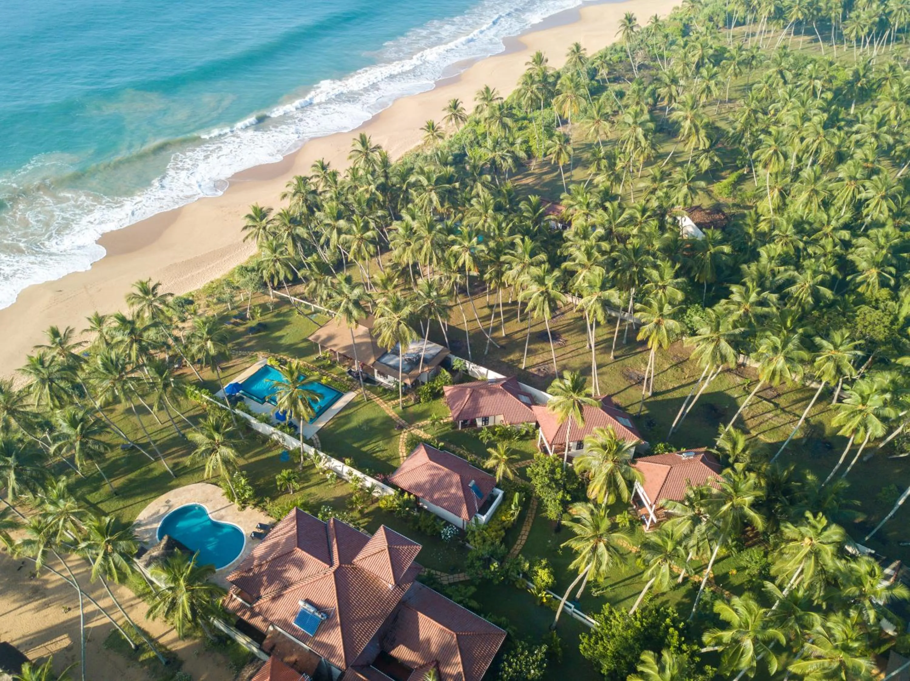 Bird's eye view in Lanka Beach Boutique Bungalows & Grand Villa