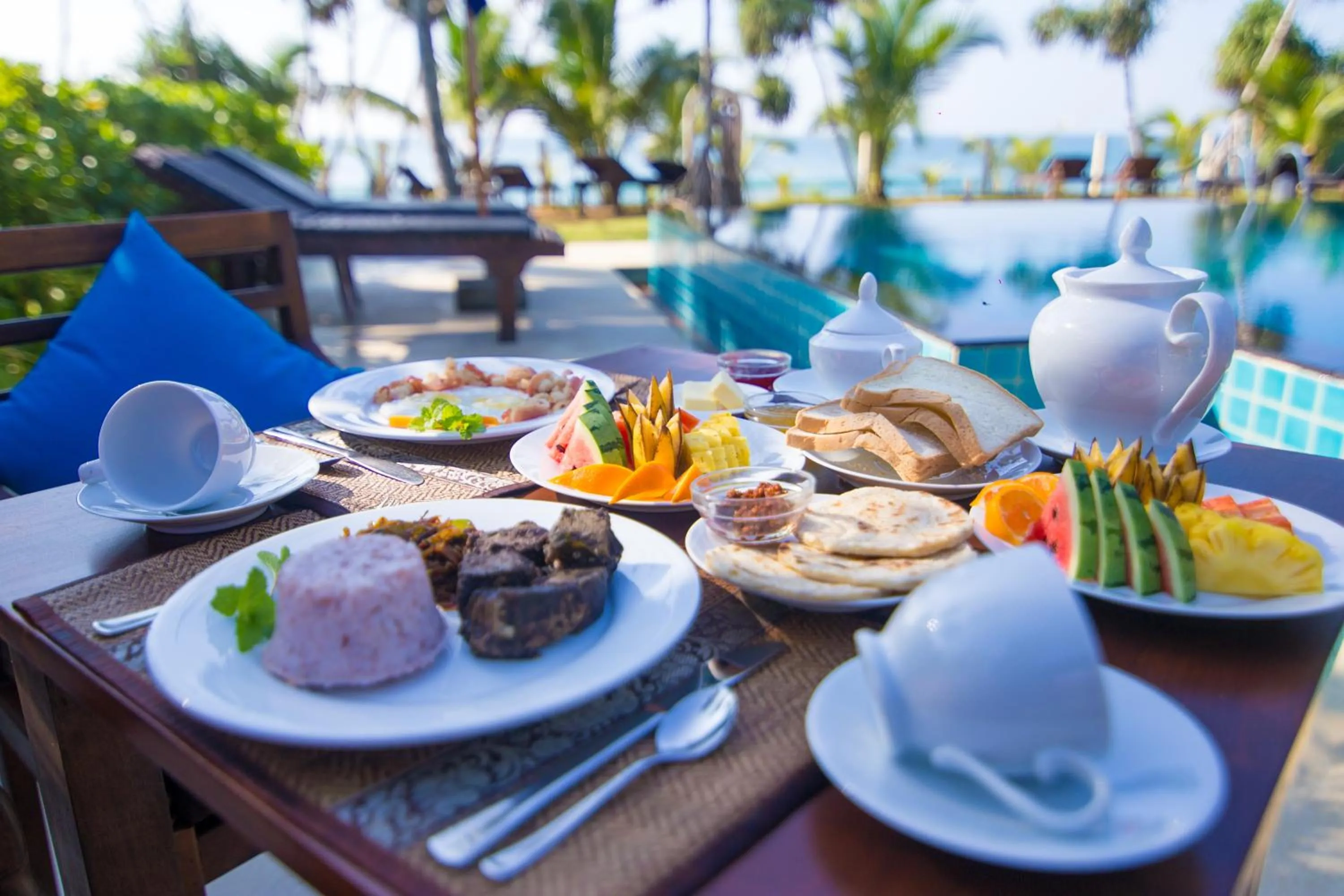 Food in Lanka Beach Boutique Bungalows & Grand Villa