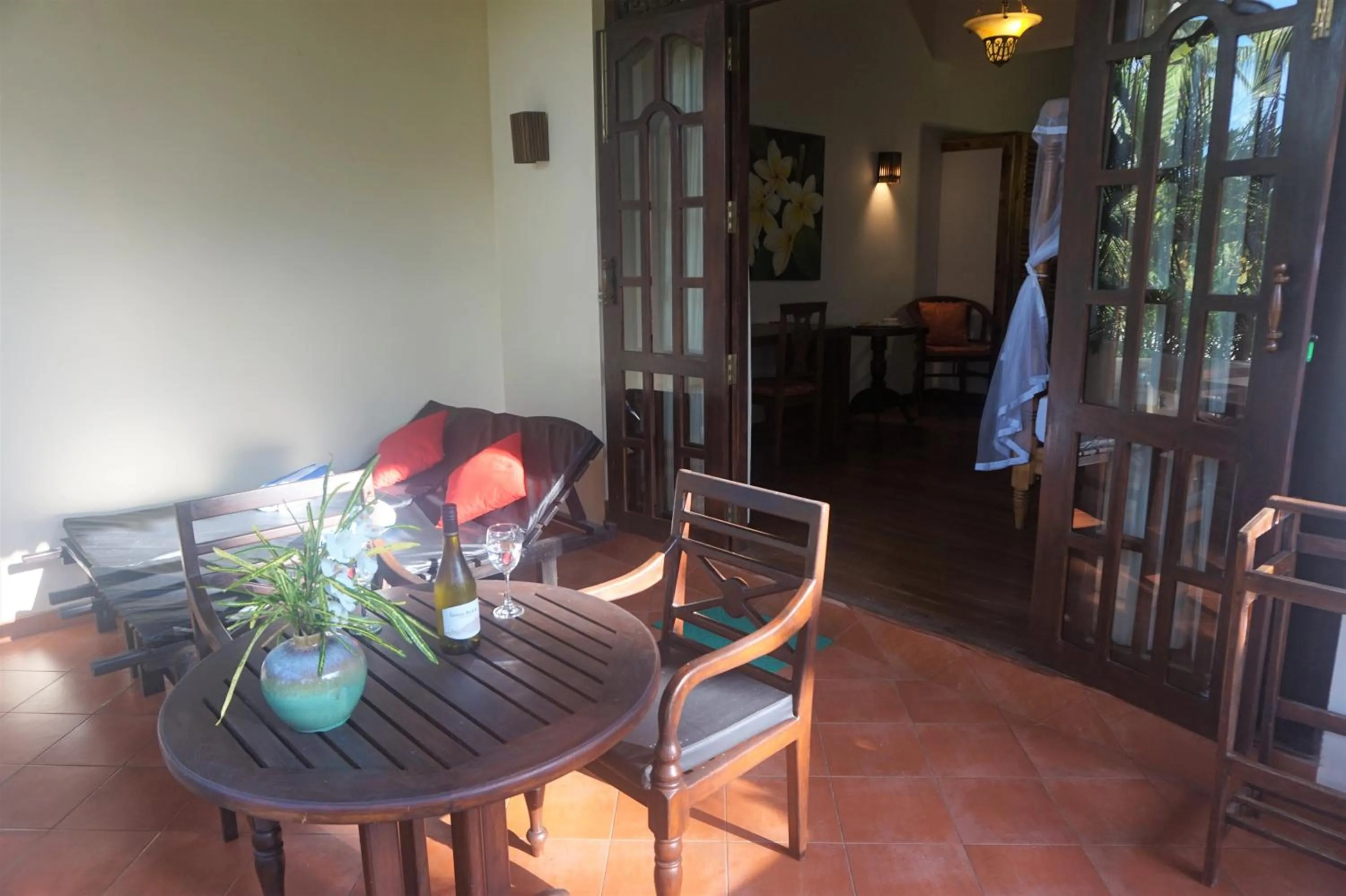 Balcony/Terrace in Lanka Beach Boutique Bungalows & Grand Villa