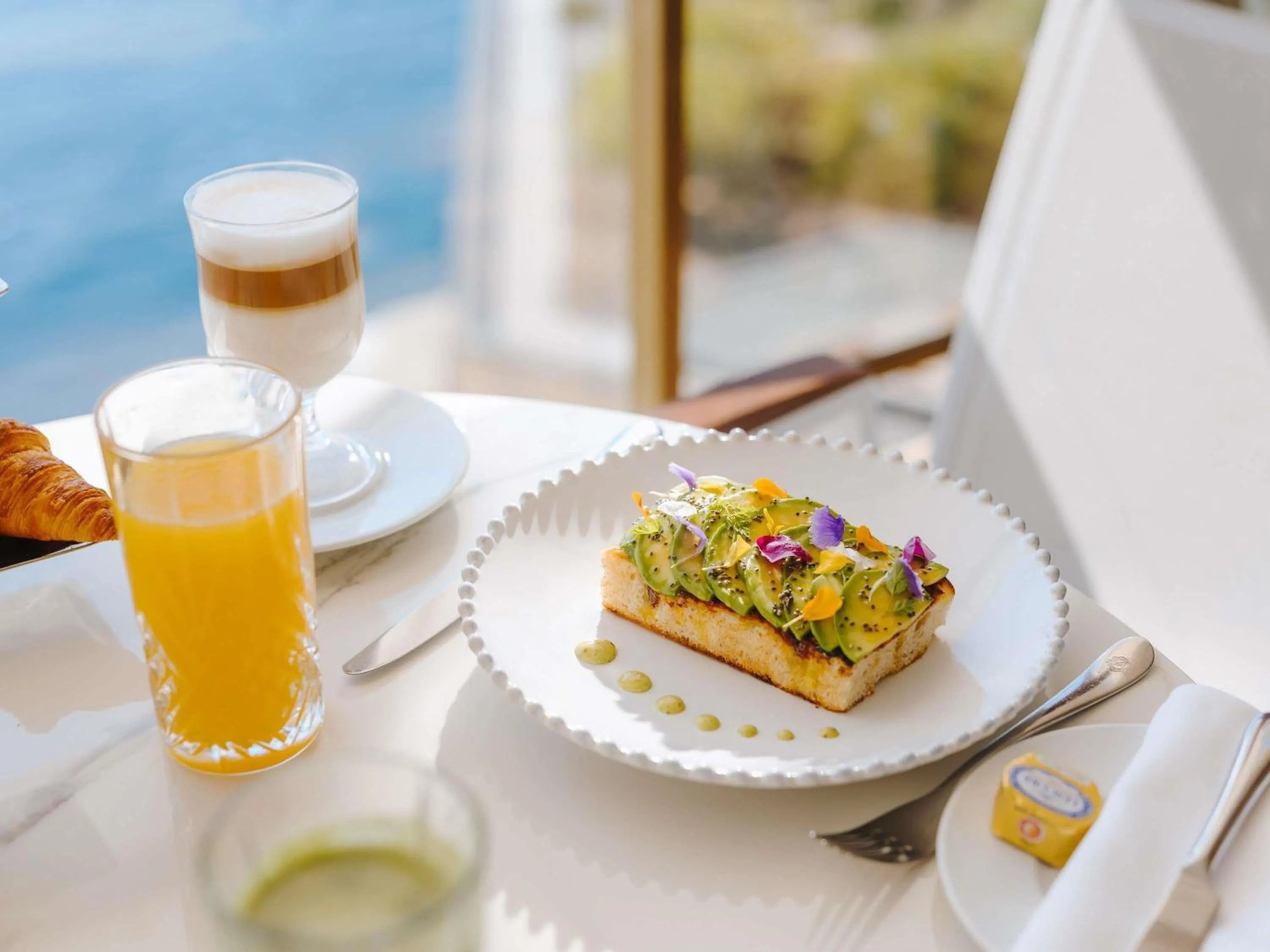 Breakfast in Fairmont Monte Carlo