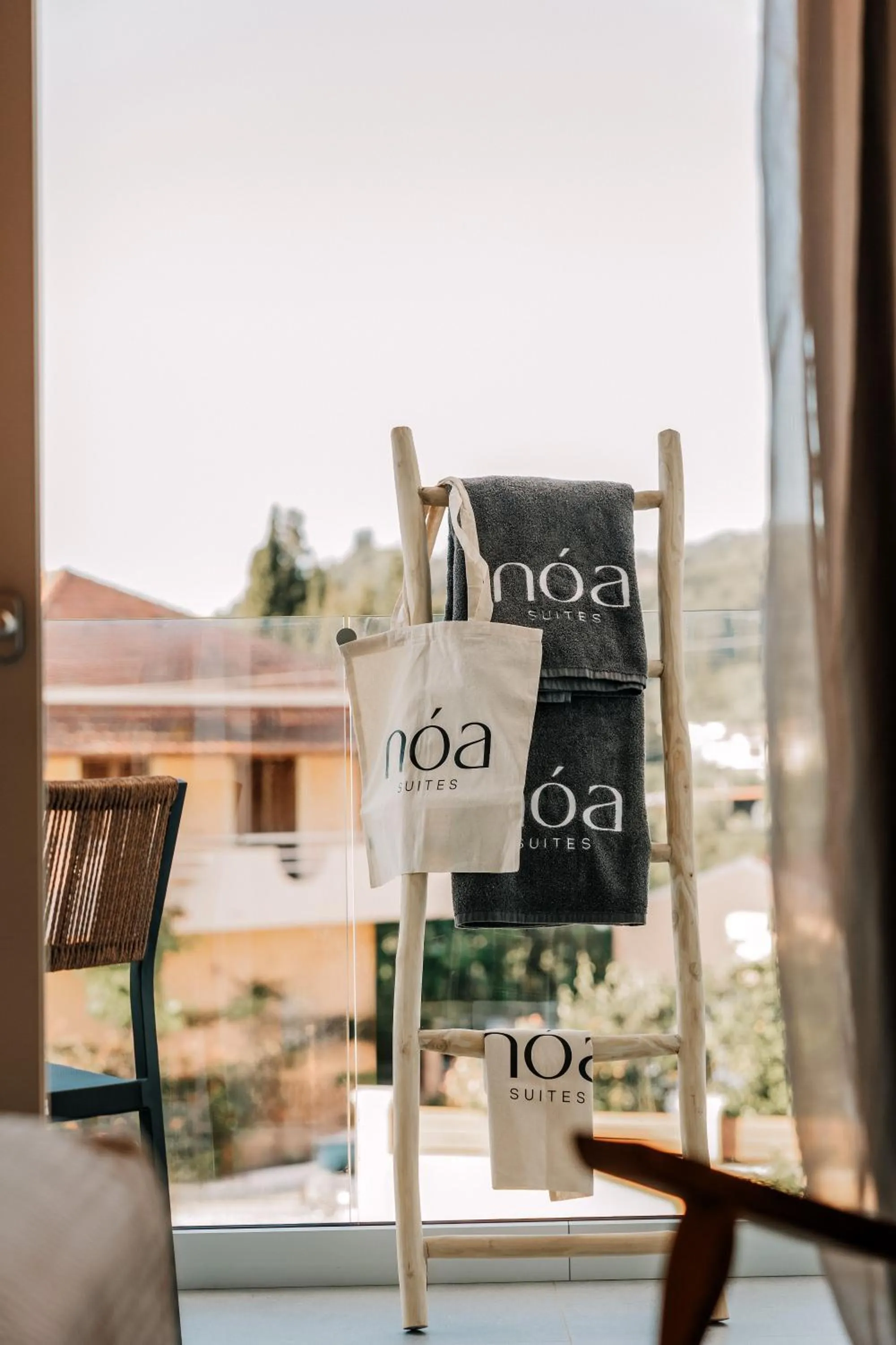 Garden view in Noa Suites