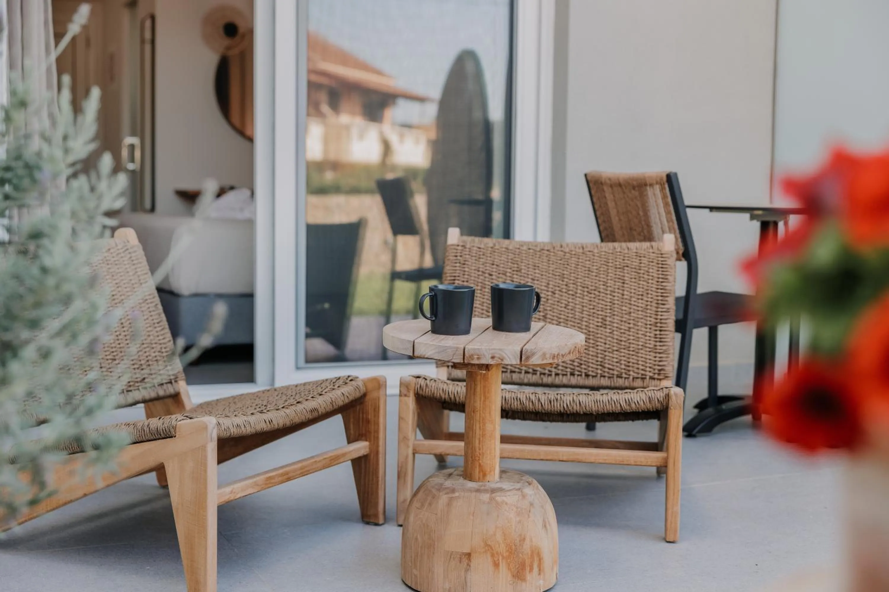 Dining area in Noa Suites
