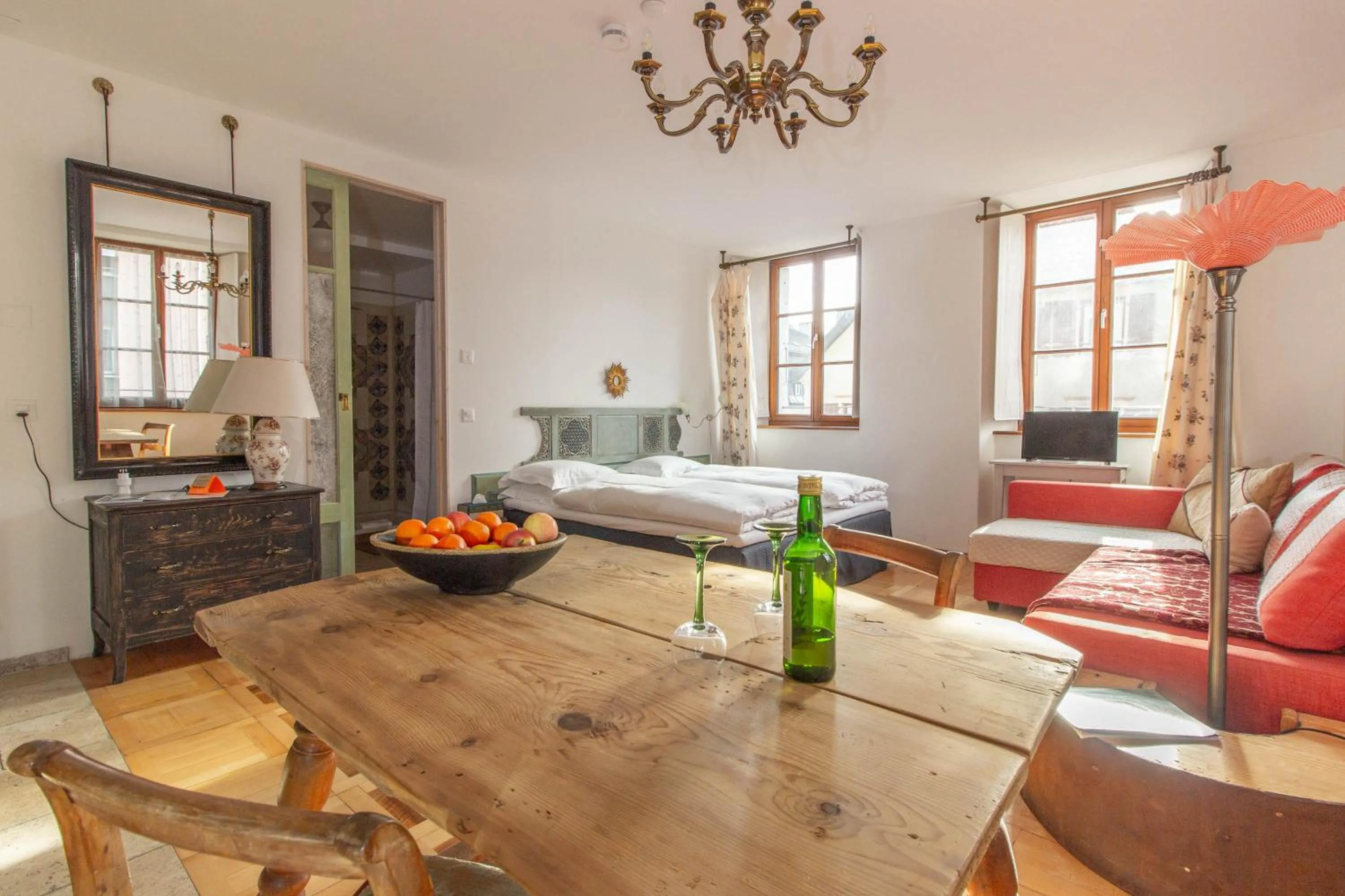 Bed in Boutique-Hotel Guesthouse Le Locle