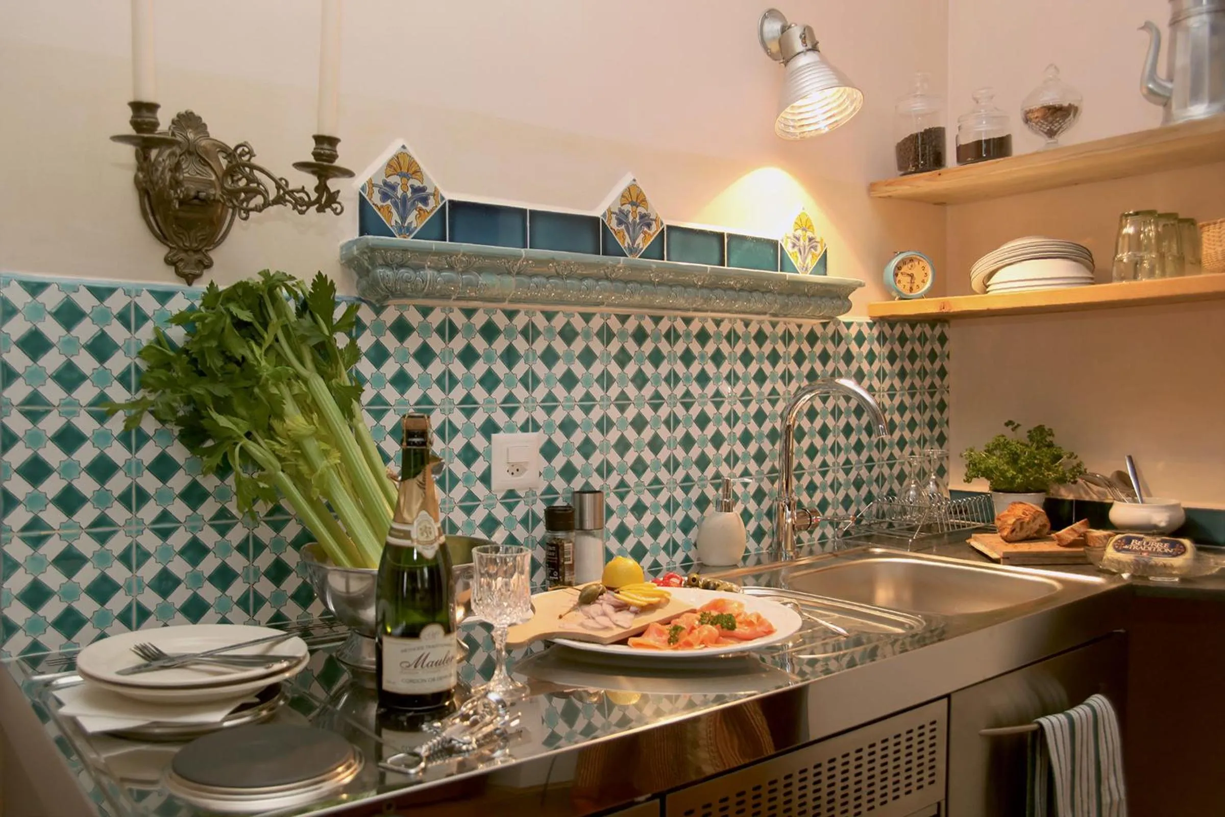 Decorative detail in Boutique-Hotel Guesthouse Le Locle
