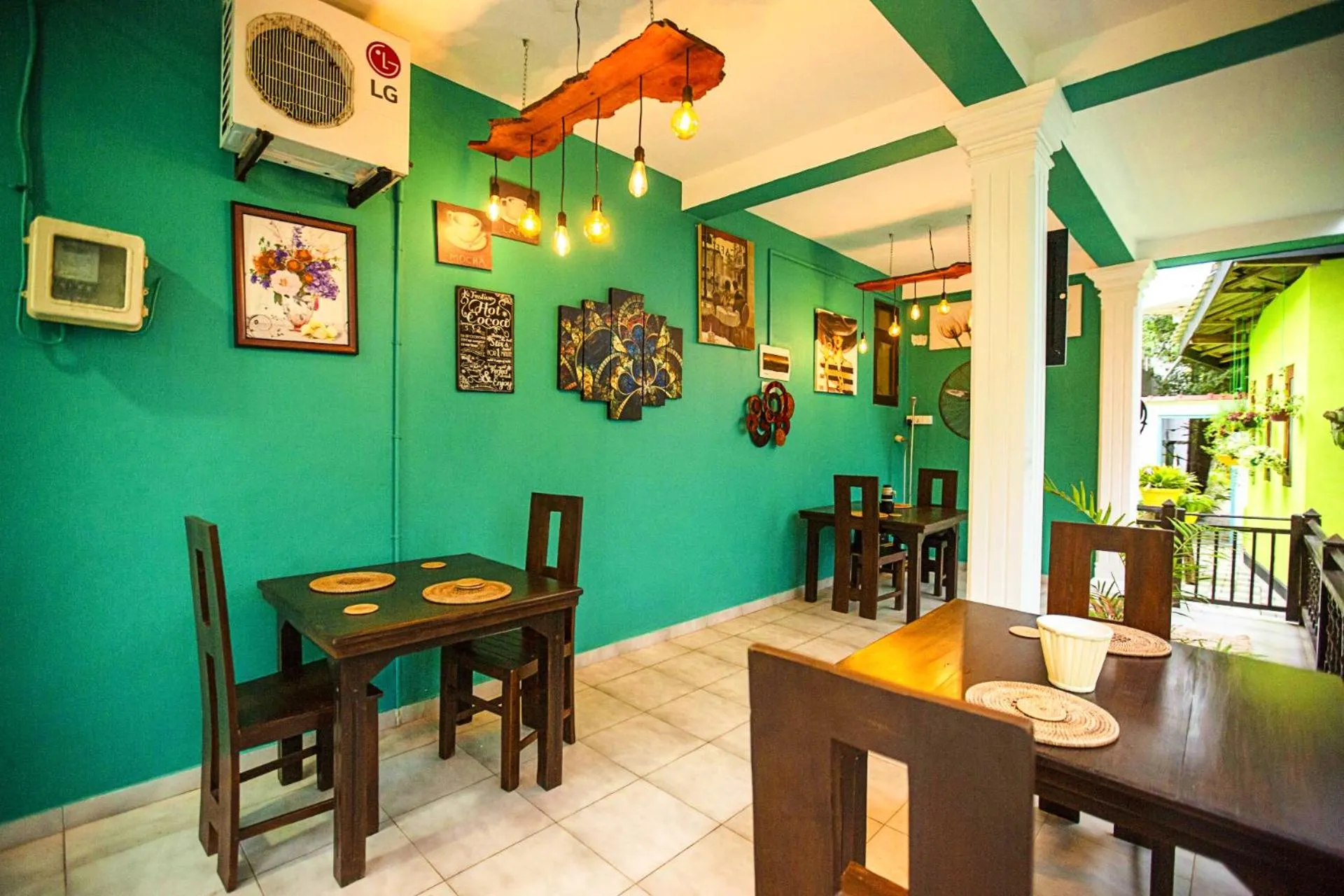 Seating area in Arcadia Resort