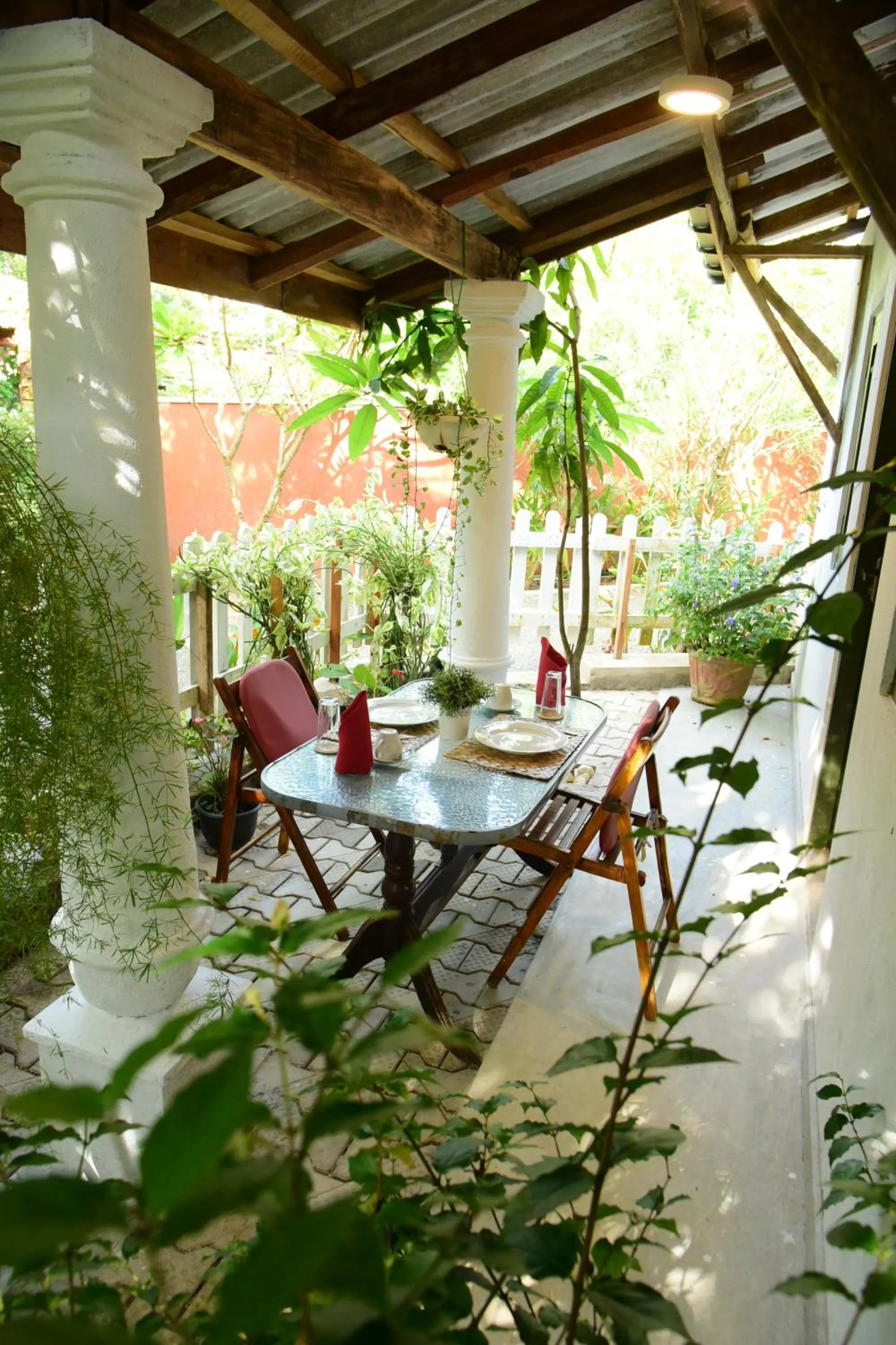 Patio in Arcadia Resort