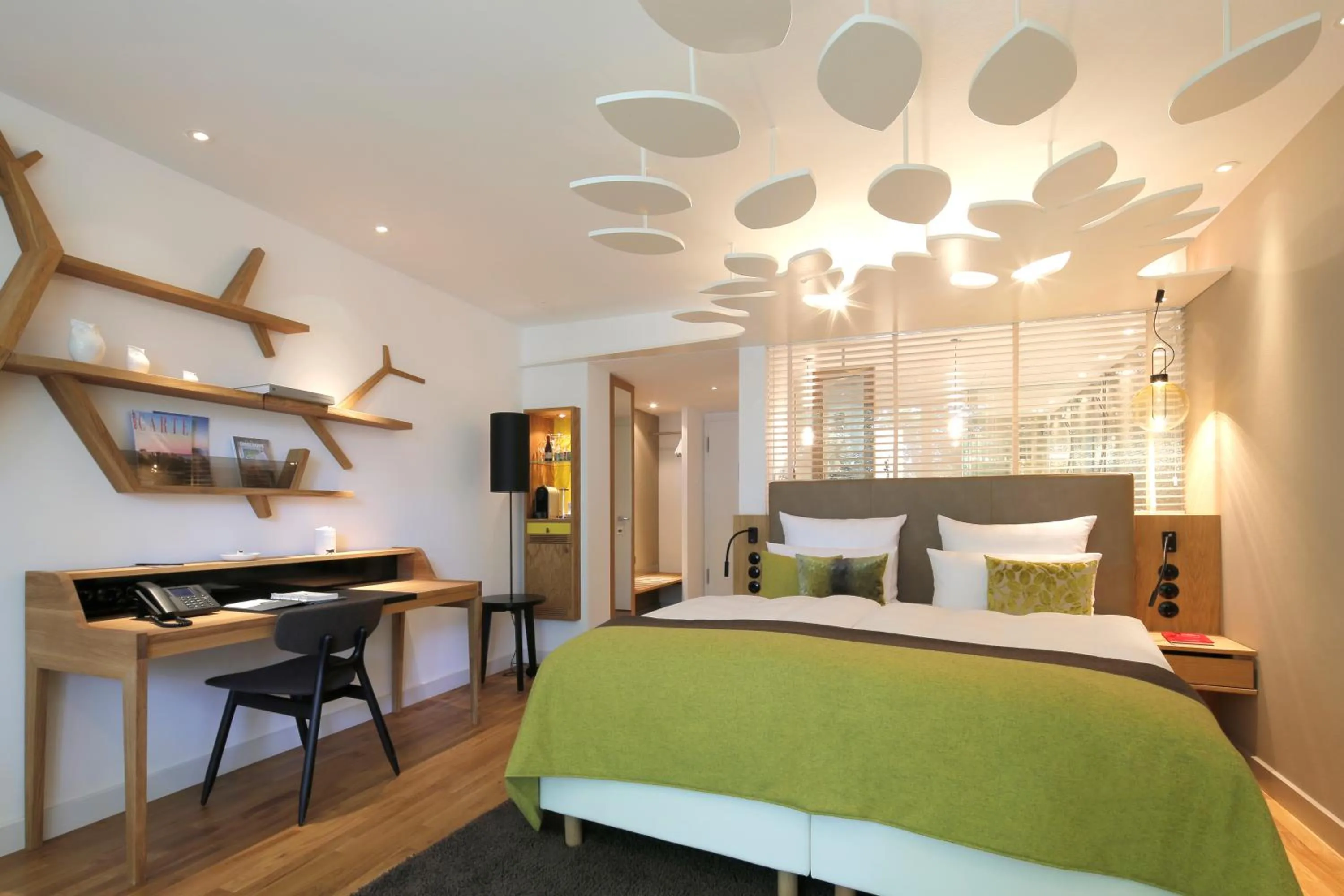 Bed in LA MAISON hotel & spa