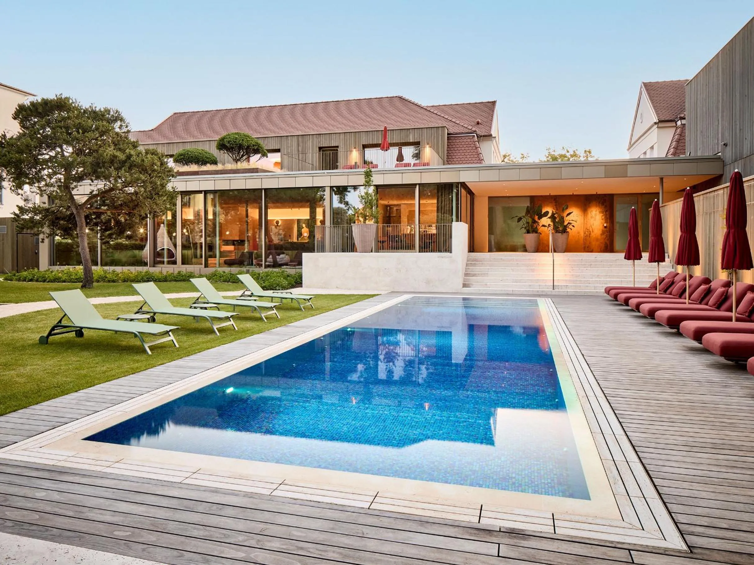 Swimming pool in LA MAISON hotel & spa
