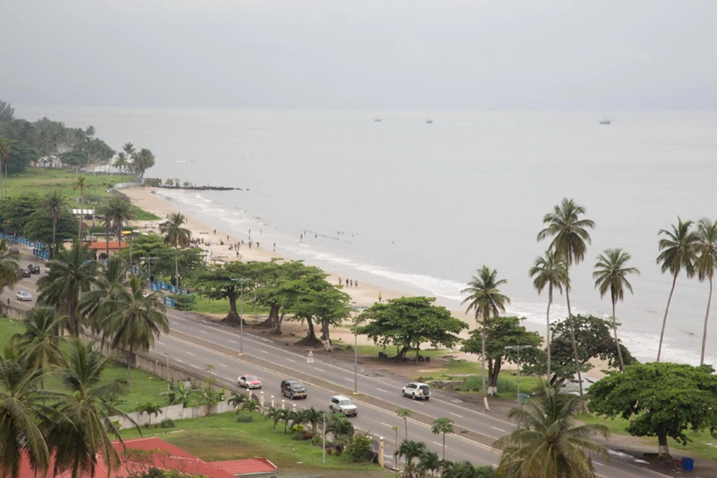 Facade/entrance in Radisson Blu Okoume Palace Hotel, Libreville
