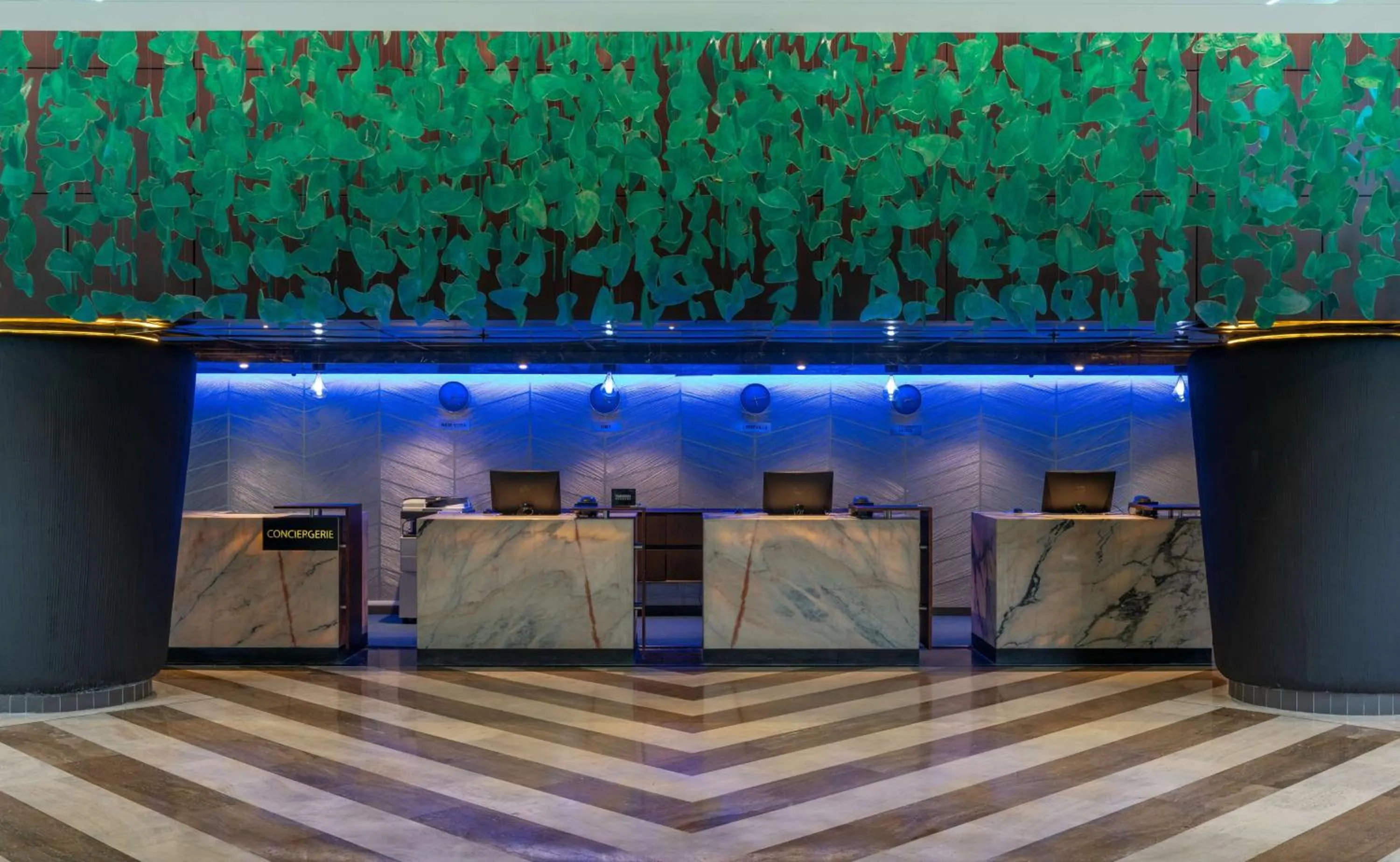 Lobby or reception in Radisson Blu Okoume Palace Hotel, Libreville