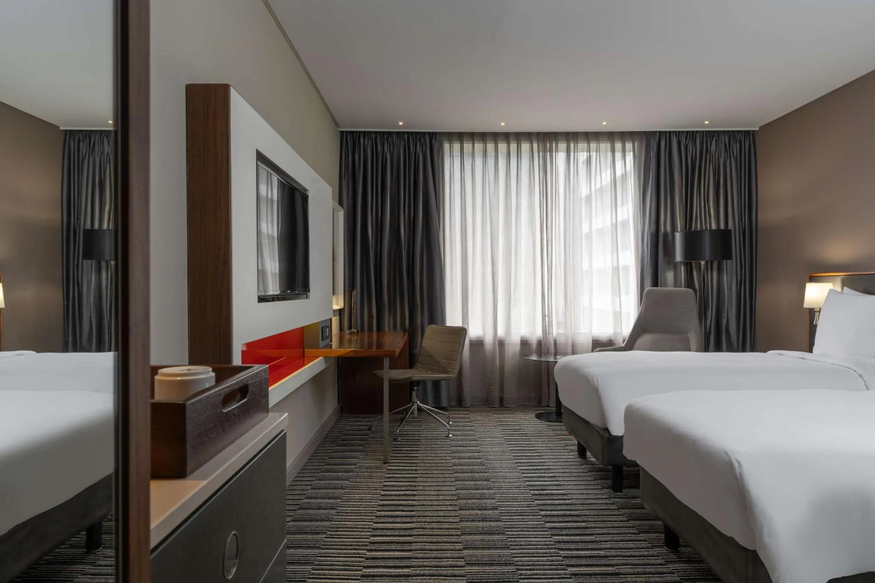 Bedroom, Bed in Radisson Blu Okoume Palace Hotel, Libreville