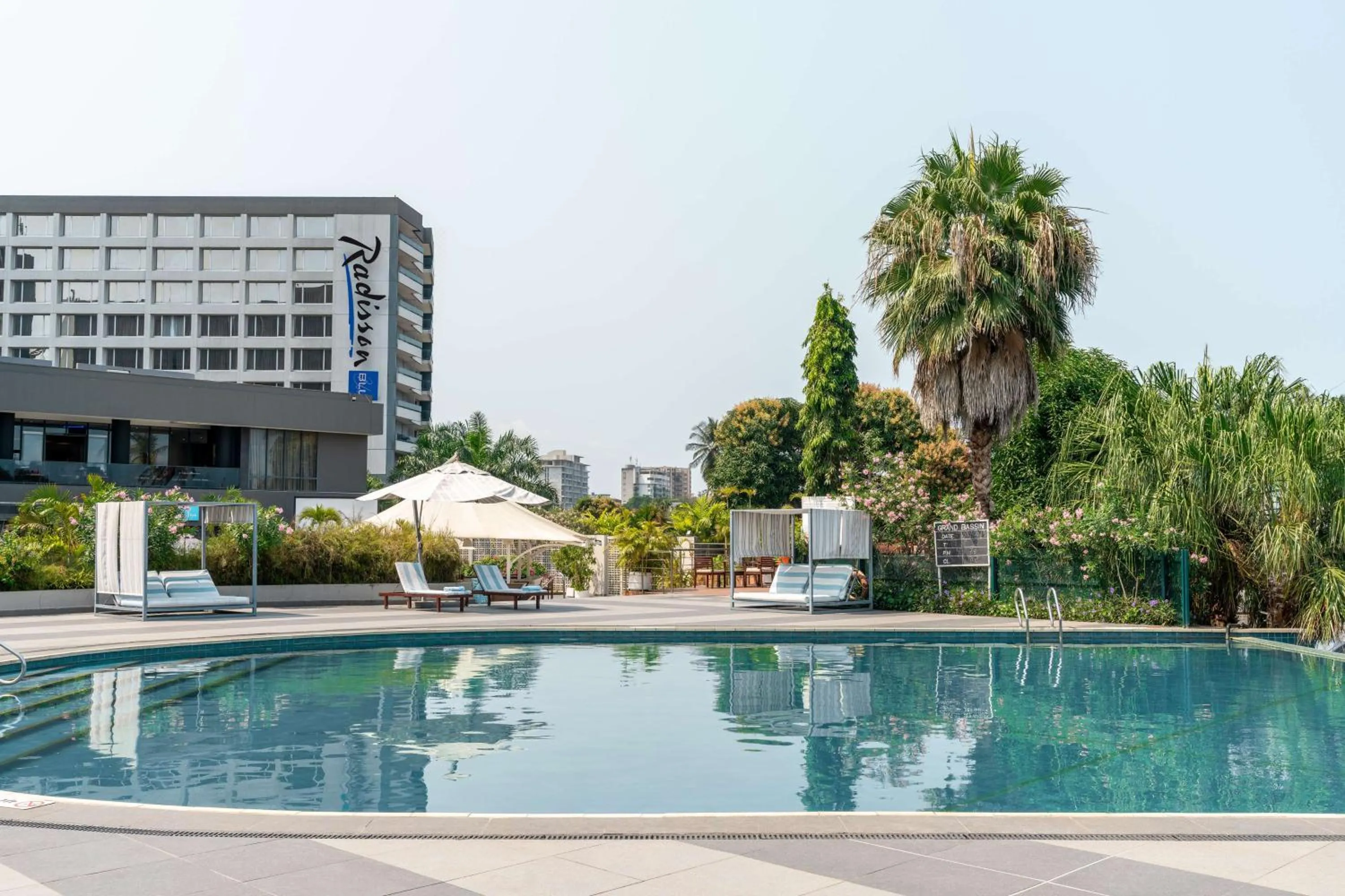 Property building in Radisson Blu Okoume Palace Hotel, Libreville