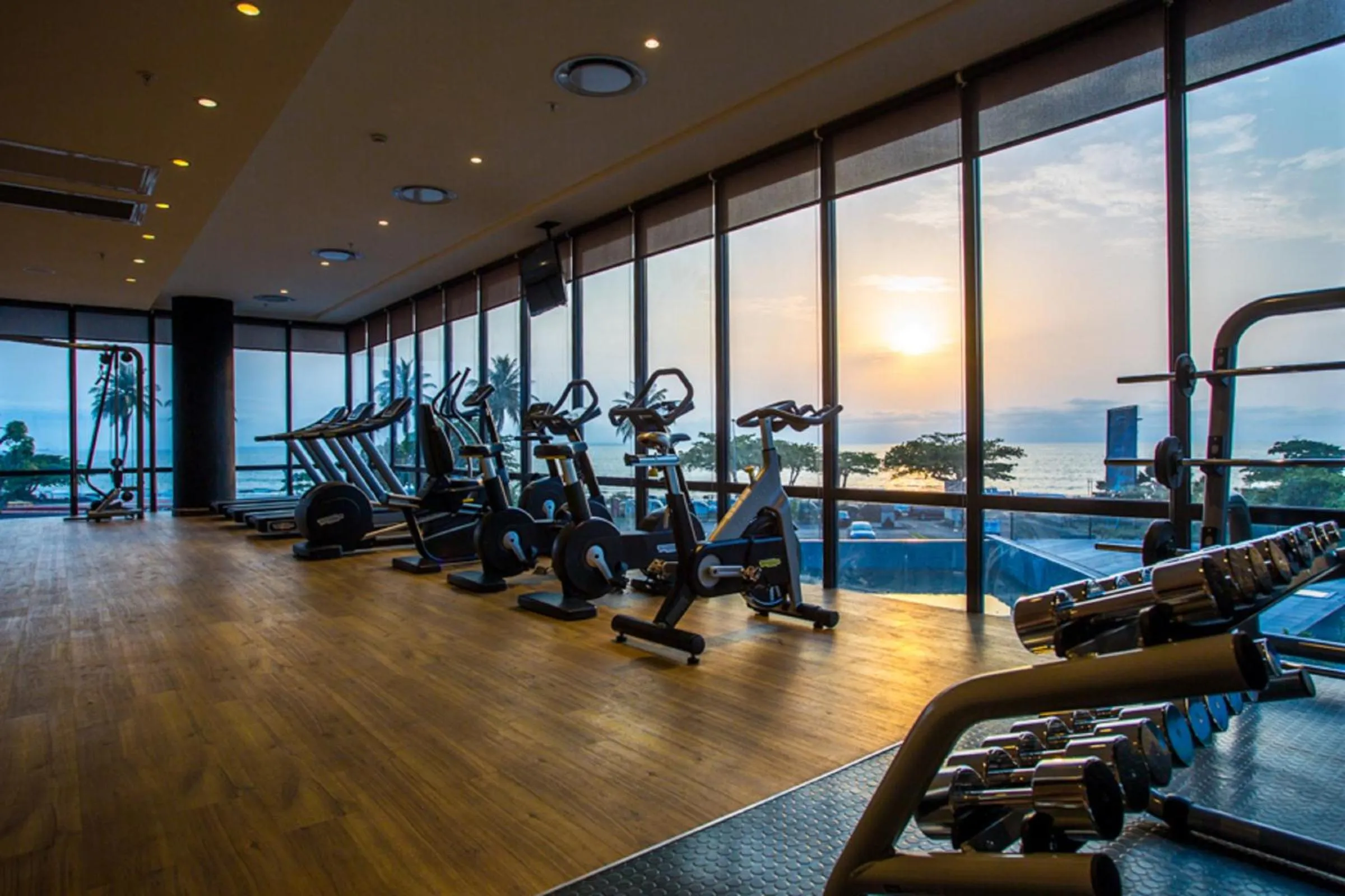 Fitness centre/facilities in Radisson Blu Okoume Palace Hotel, Libreville