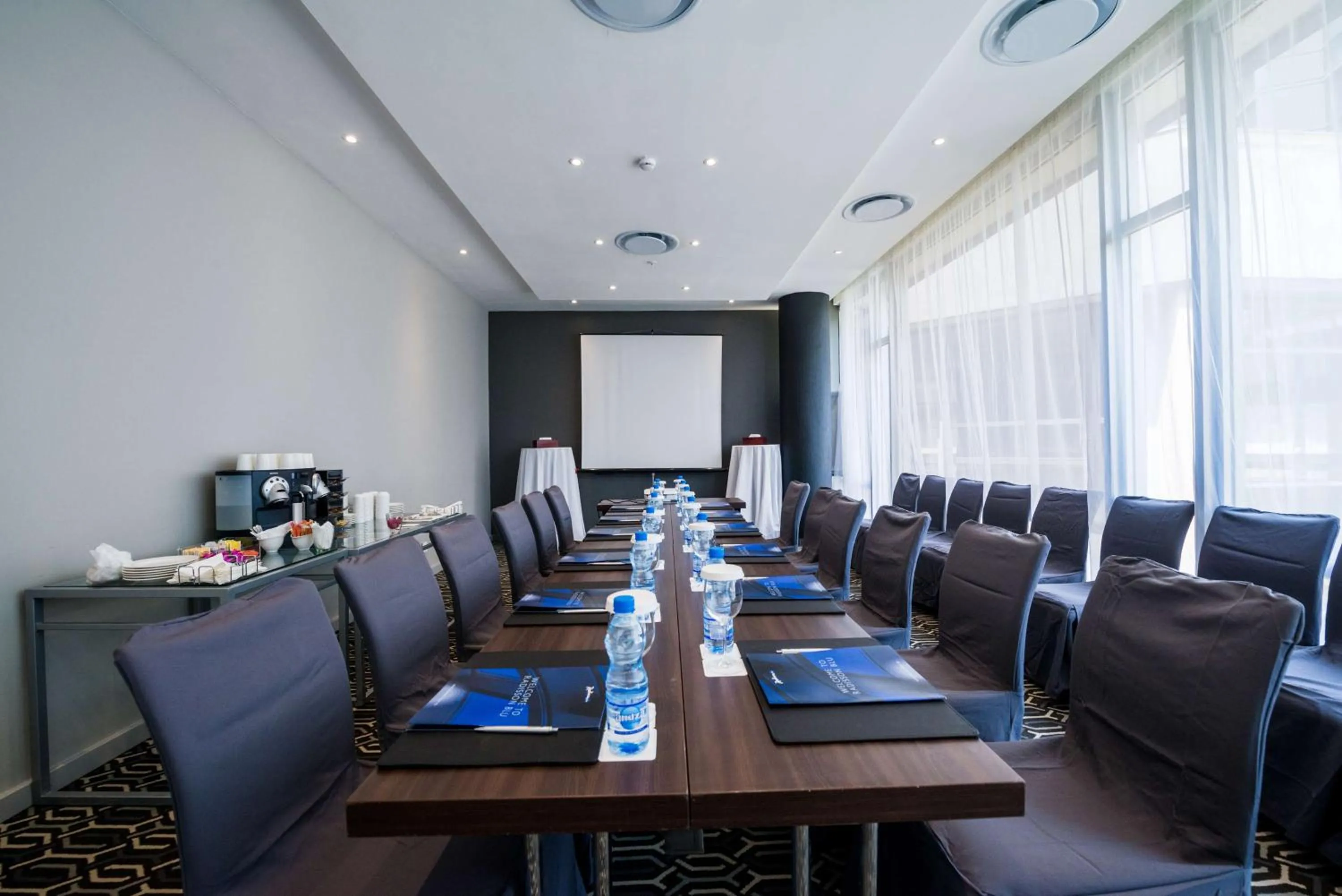 On site in Radisson Blu Okoume Palace Hotel, Libreville