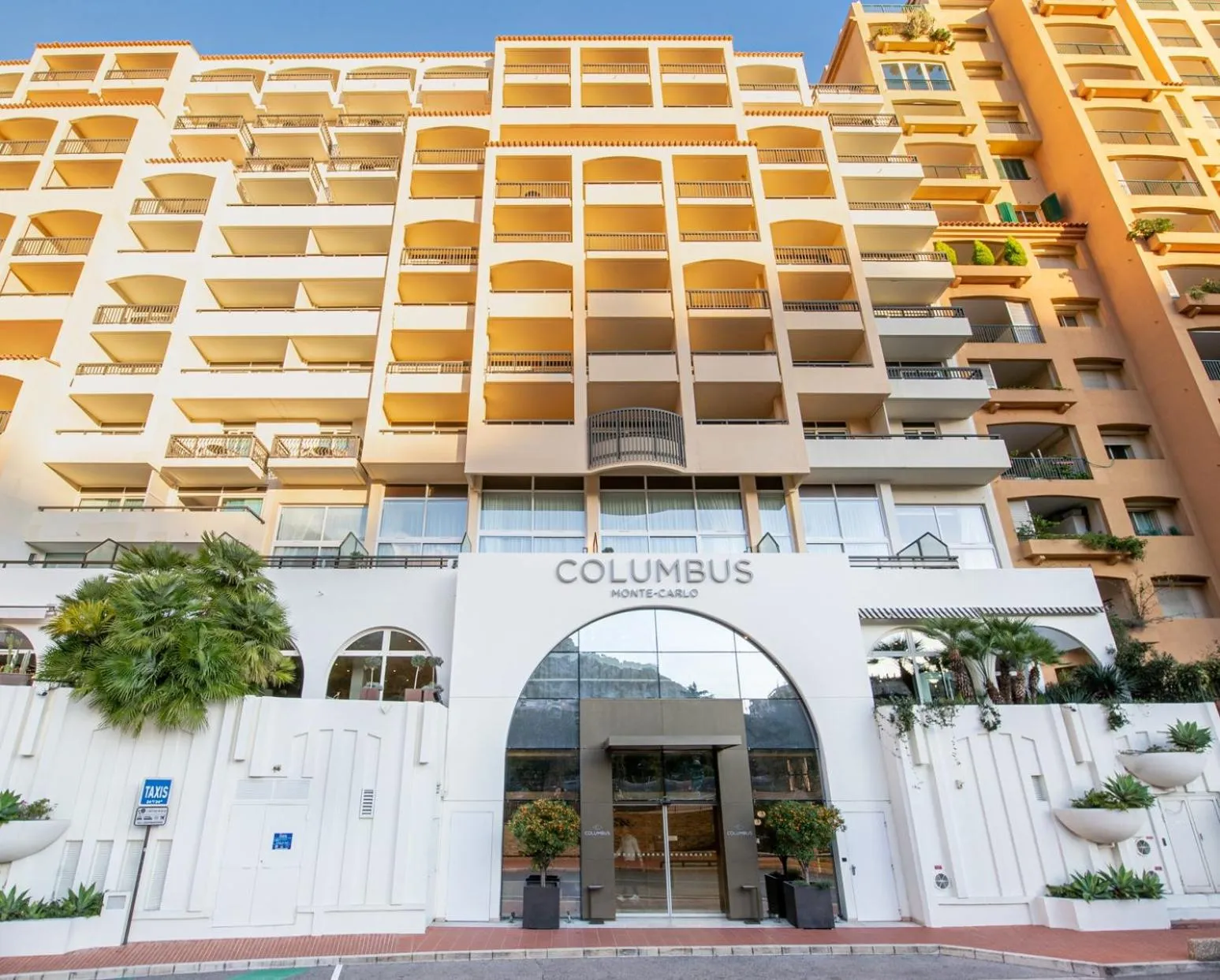 Property building in Columbus Hotel Monte-Carlo, Curio Collection by Hilton