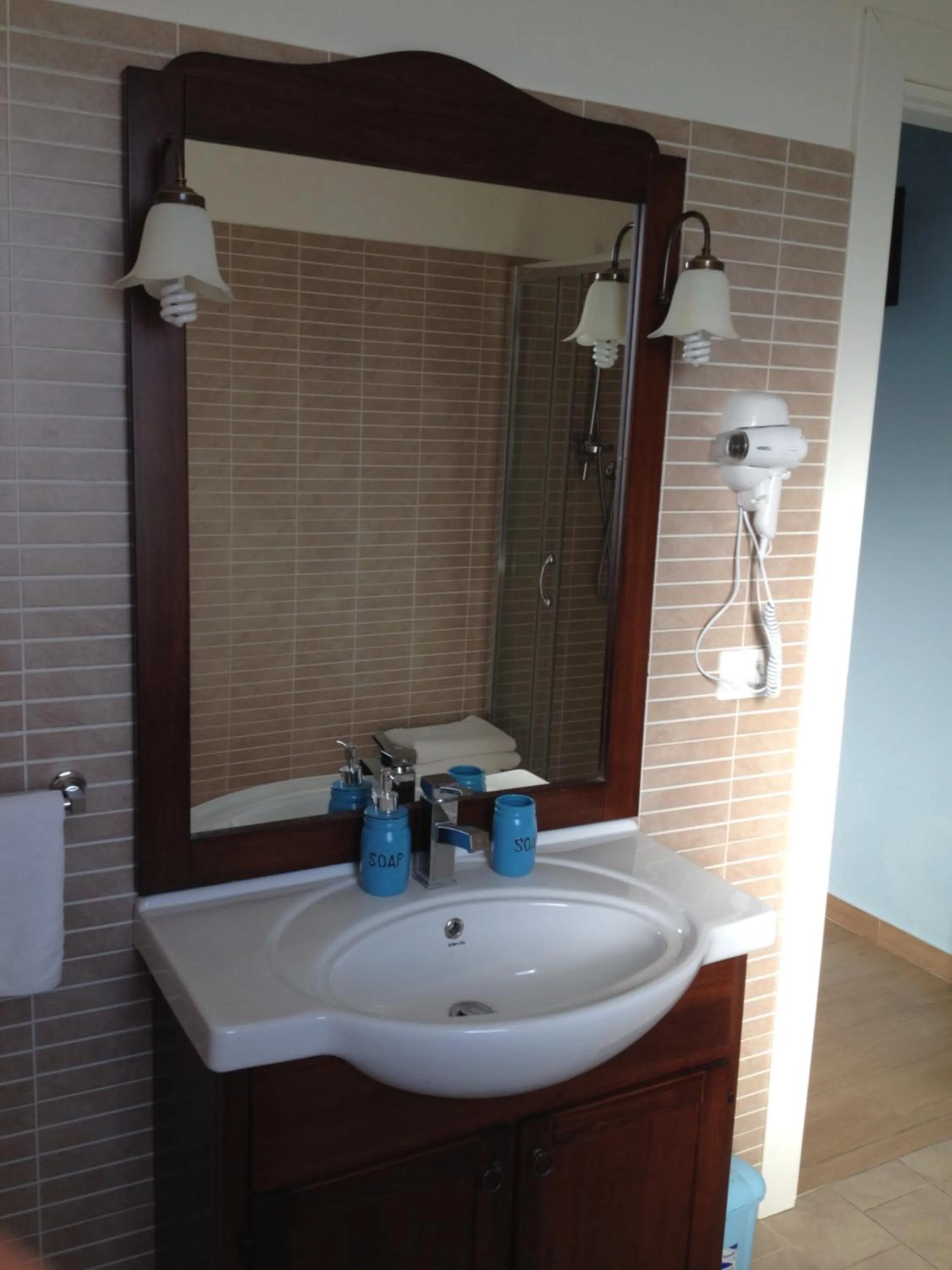 Bathroom in Via col Vento