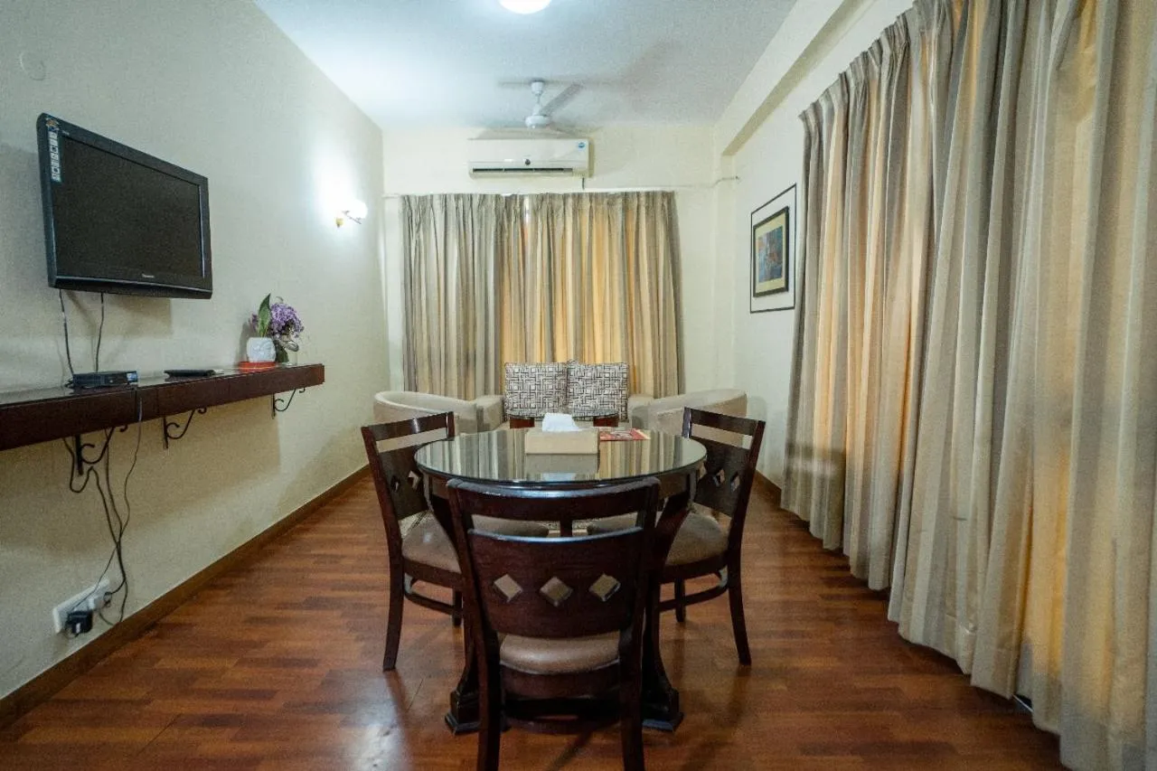 Communal lounge/ TV room in Enkay Residency V Block-Cyber City