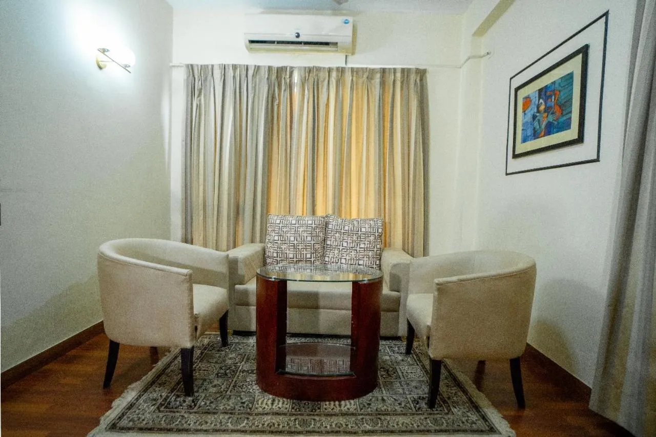 Living room in Enkay Residency V Block-Cyber City