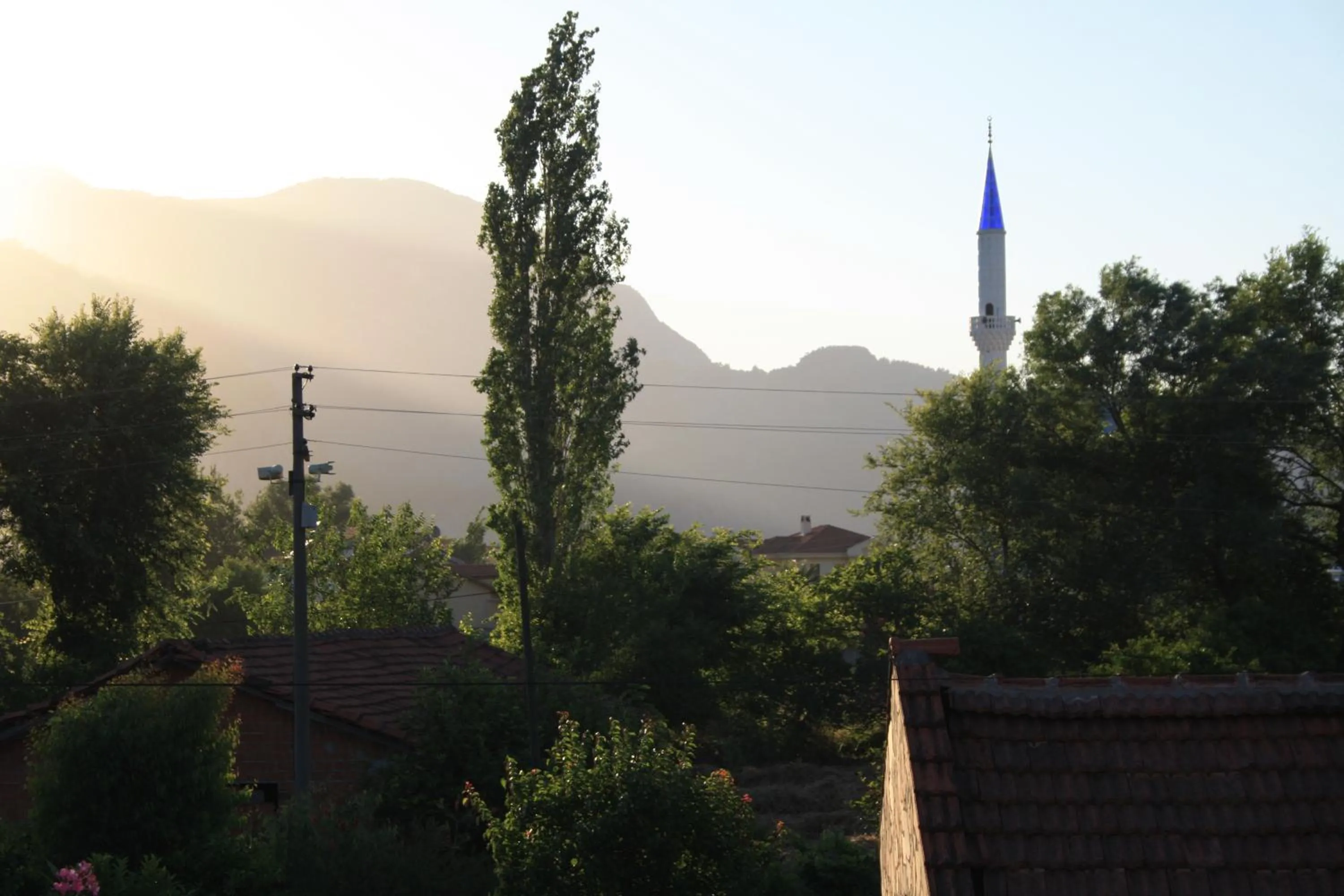 Mountain view in Dalyan Garden Pension