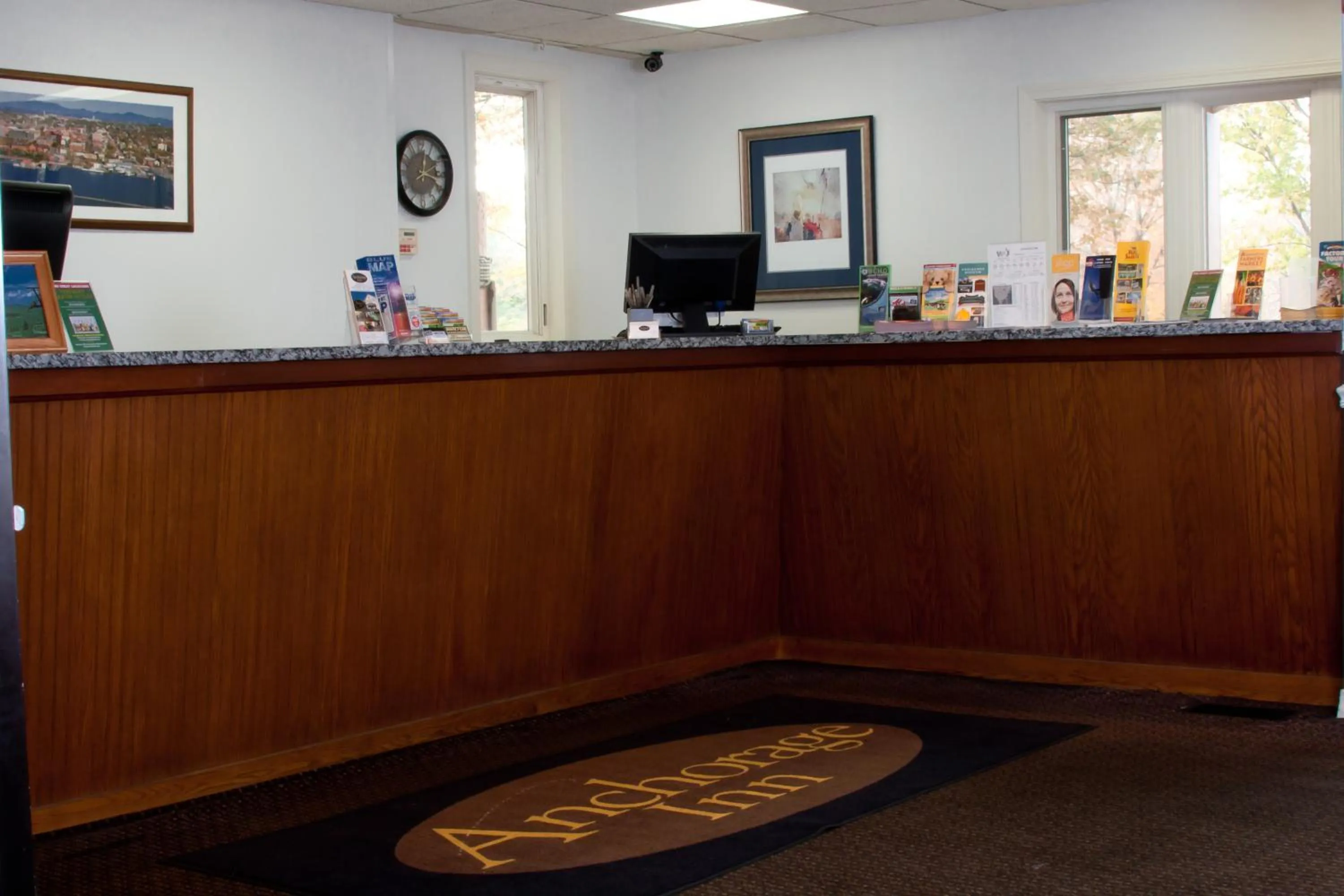 Lobby or reception in Anchorage Inn Burlington