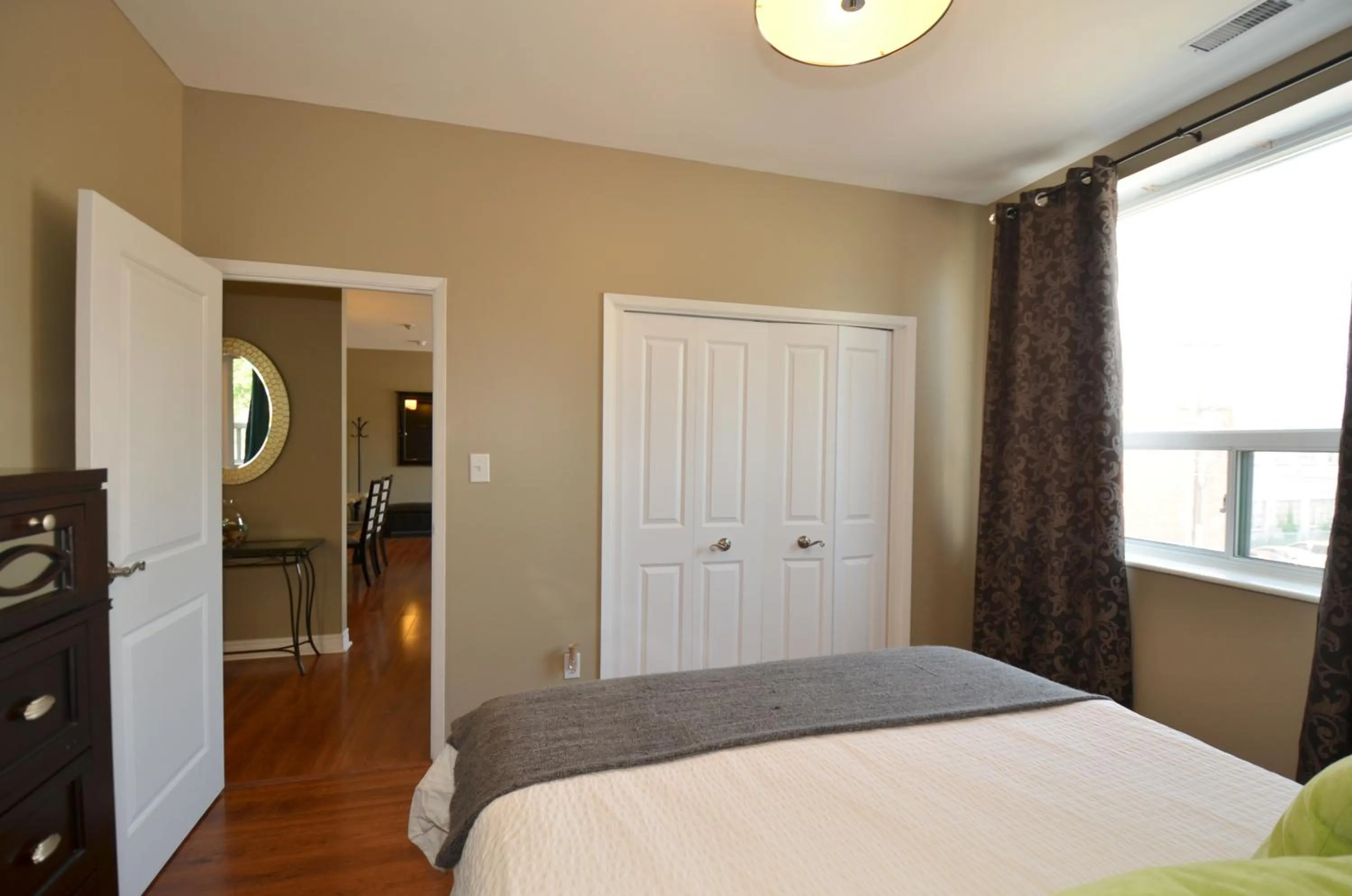 Bedroom, Bed in The SoMa Furnished Residences