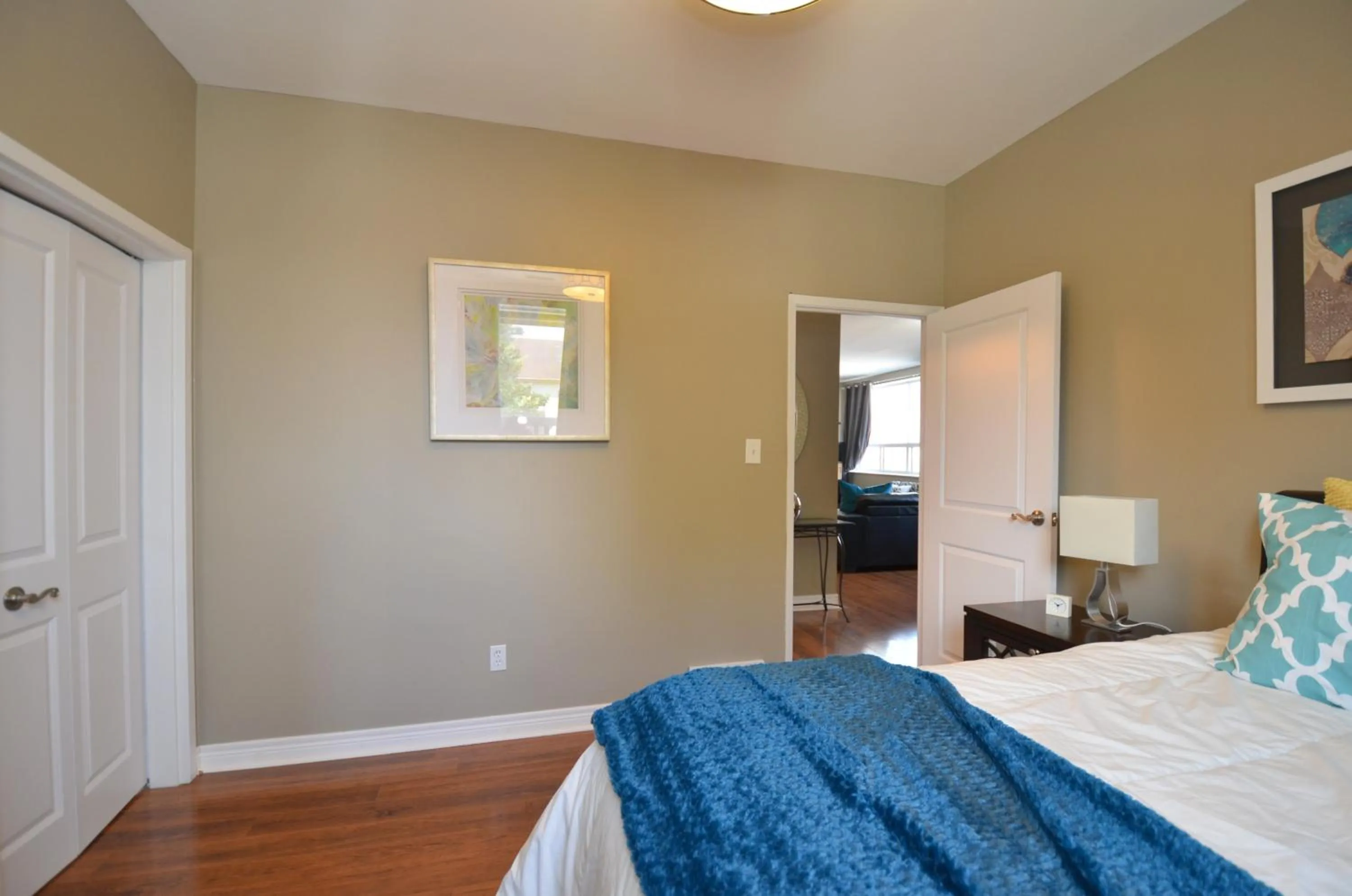 Bedroom, Bed in The SoMa Furnished Residences