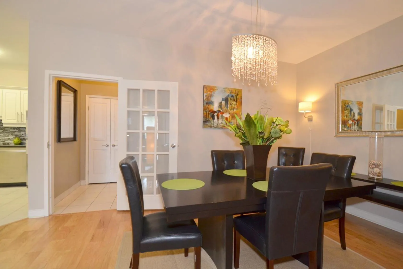 Dining area in The SoMa Furnished Residences