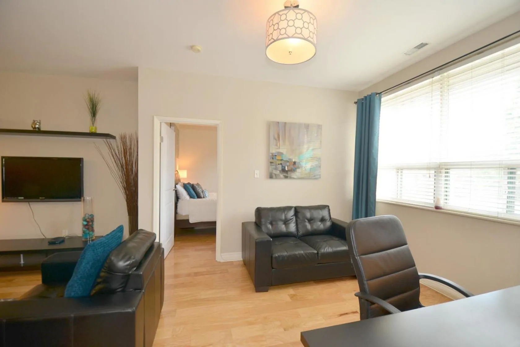 Seating area in The SoMa Furnished Residences