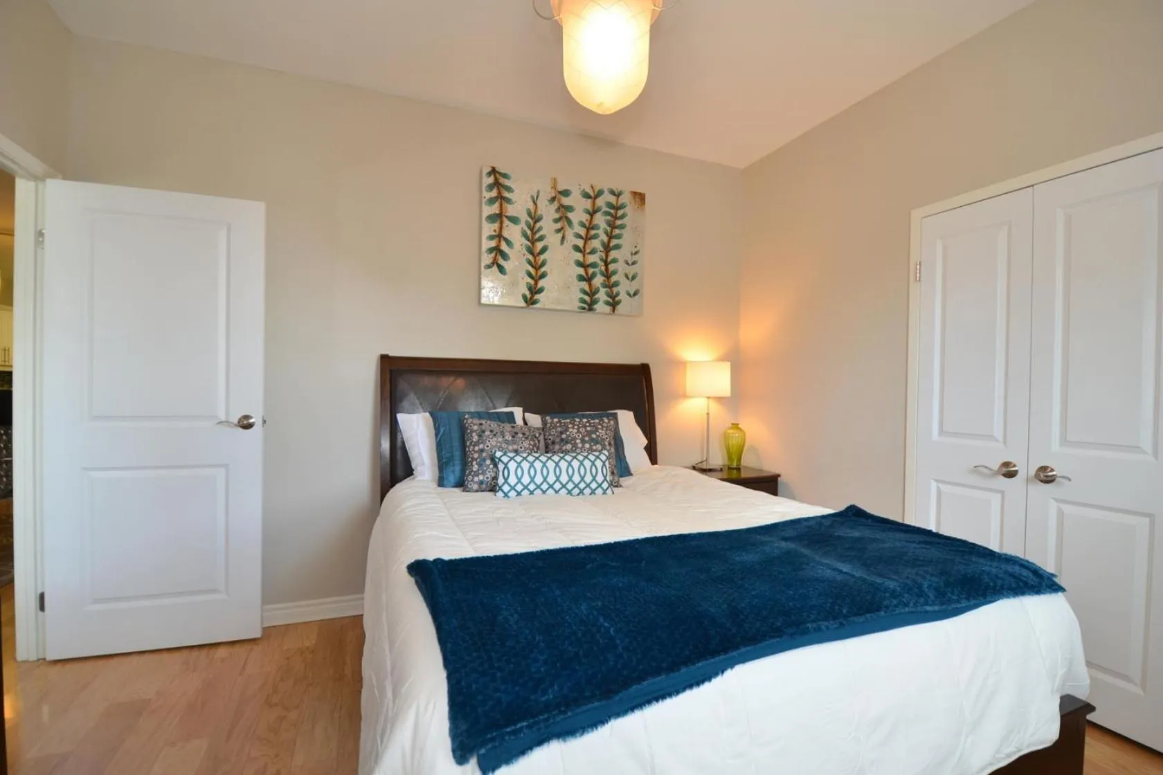 Bed in The SoMa Furnished Residences