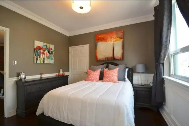 Bed in The SoMa Furnished Residences
