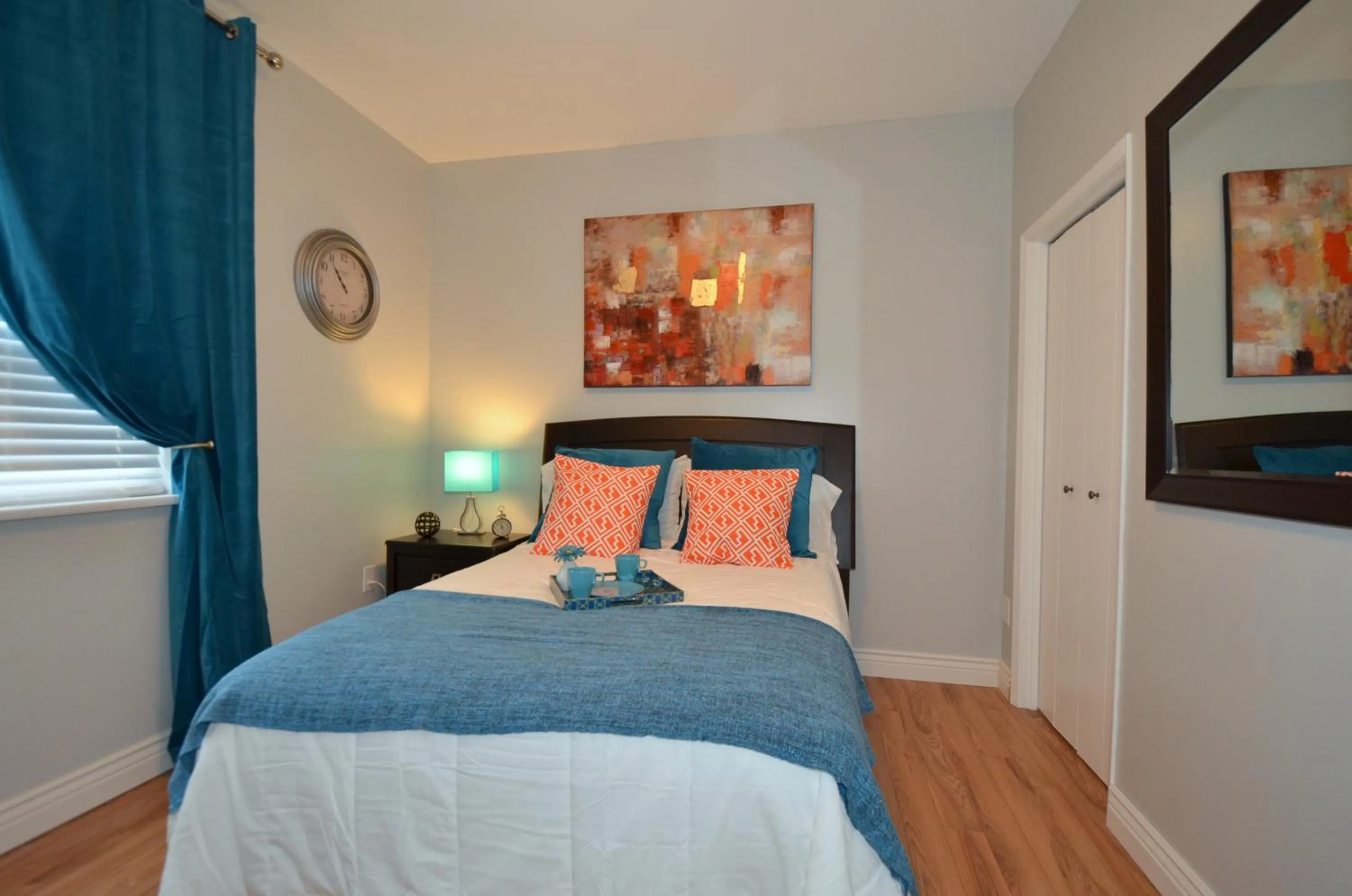 Bed in The SoMa Furnished Residences