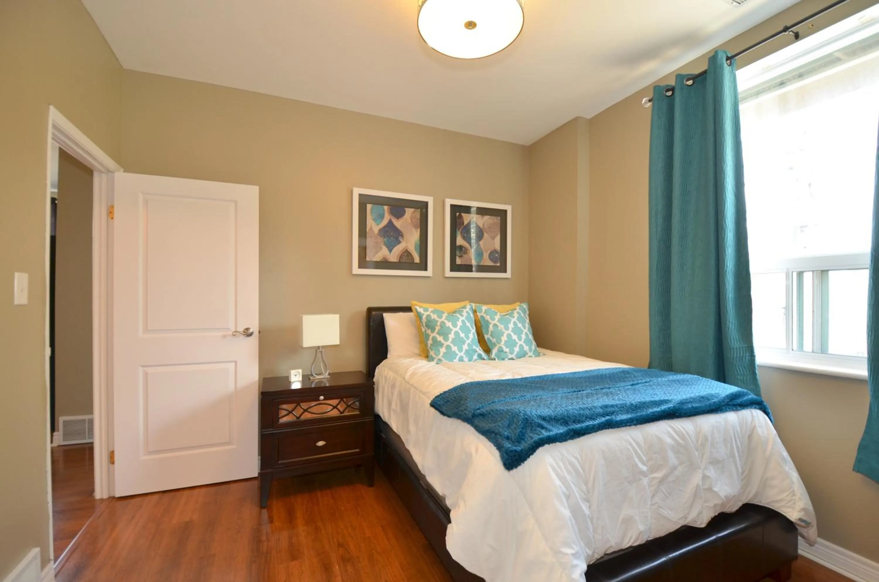 Bedroom, Bed in The SoMa Furnished Residences