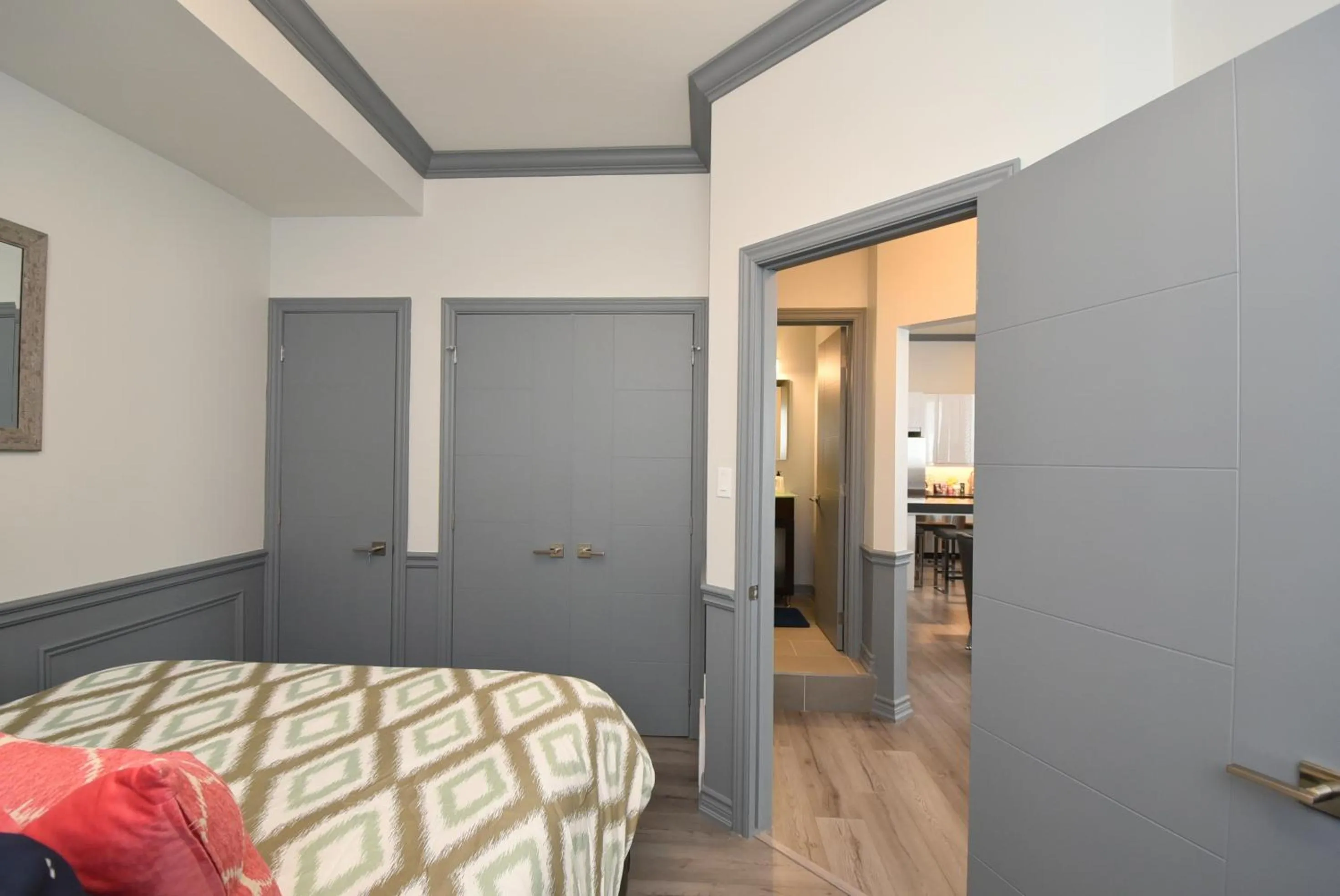 Bed in The SoMa Furnished Residences