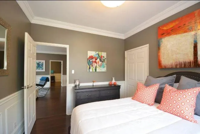 Bed in The SoMa Furnished Residences