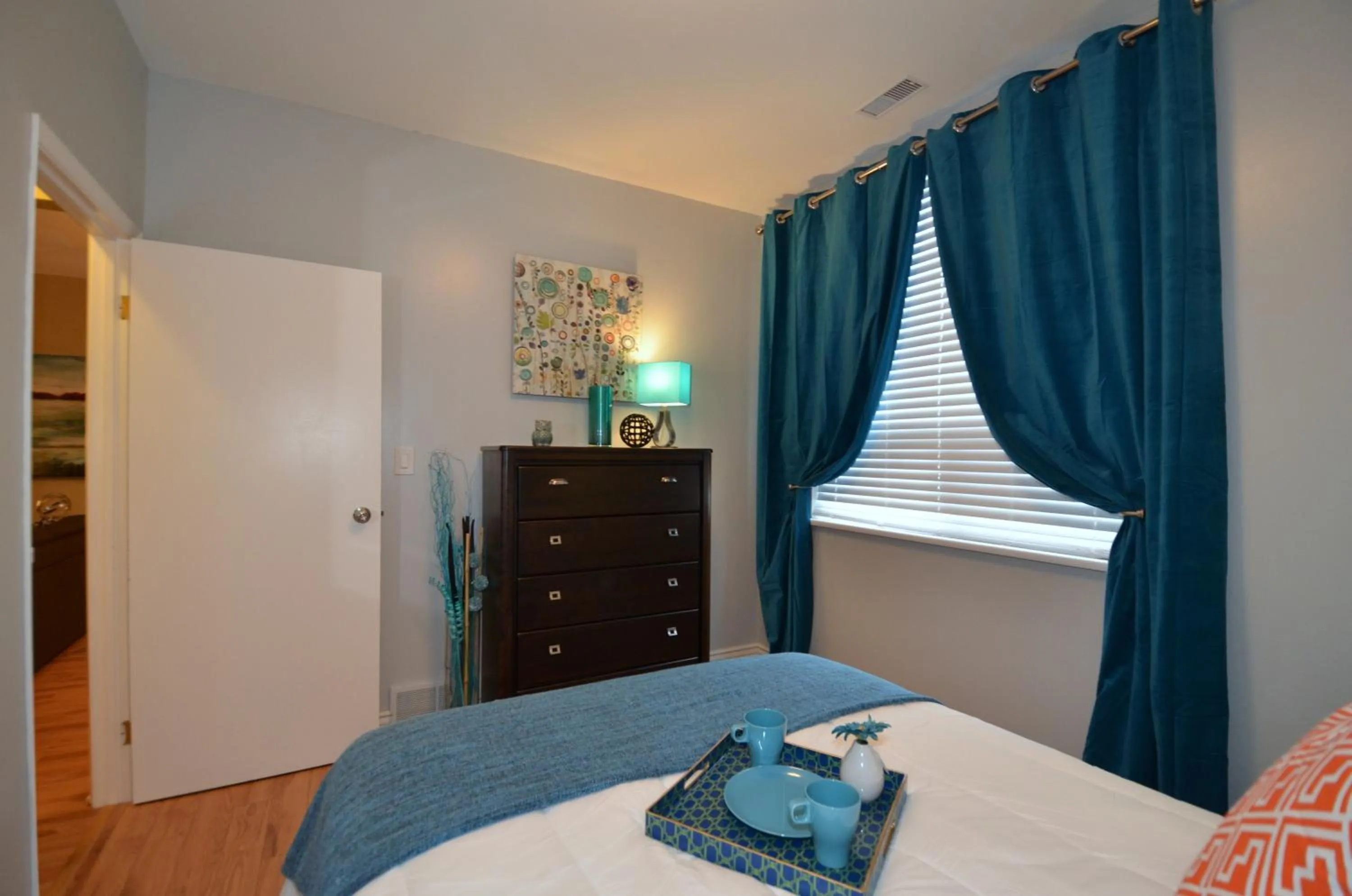 Bed in The SoMa Furnished Residences